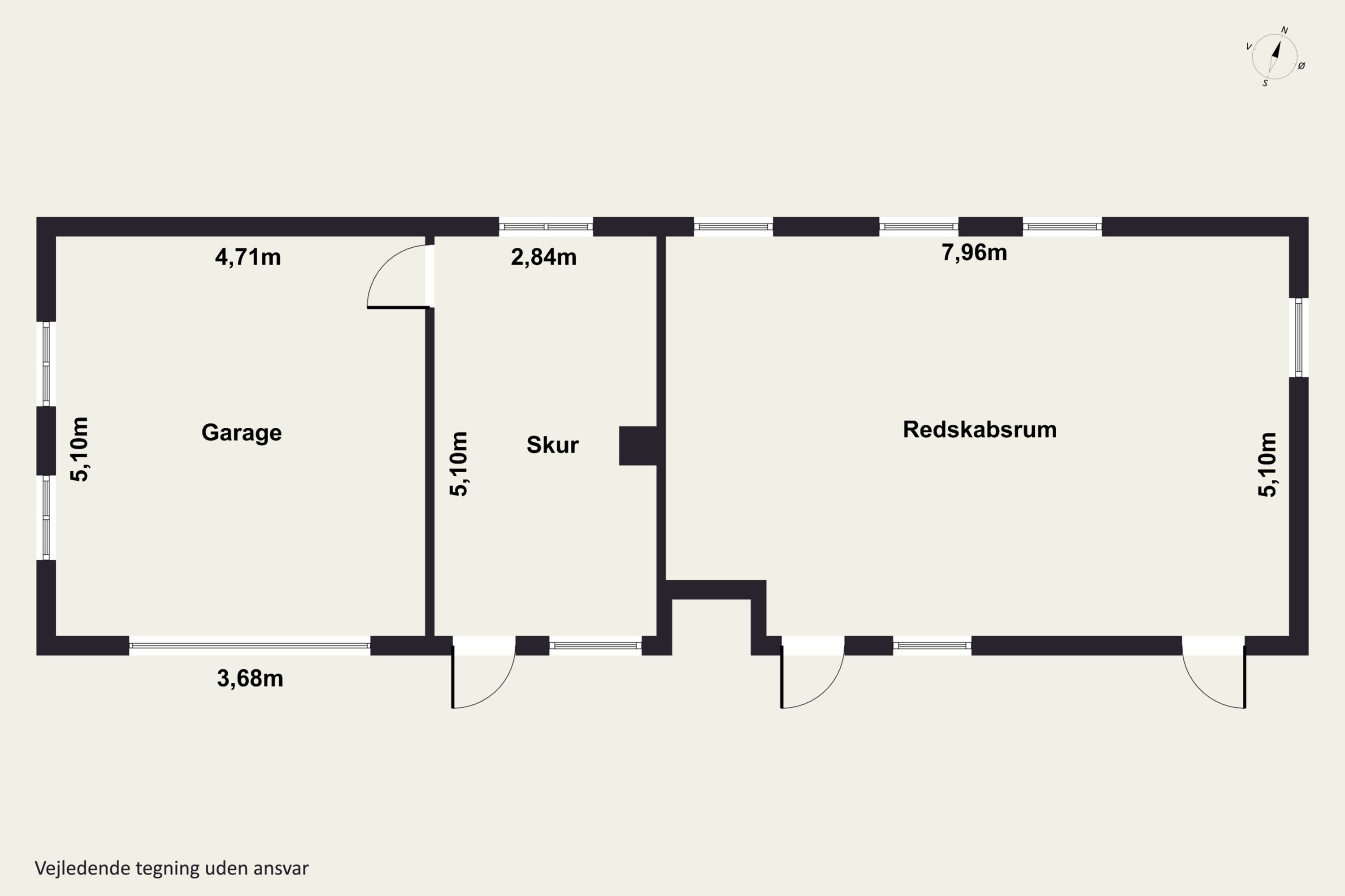 Plantegninger billede af Ll Karlsmindevej 11, 3390 Hundested