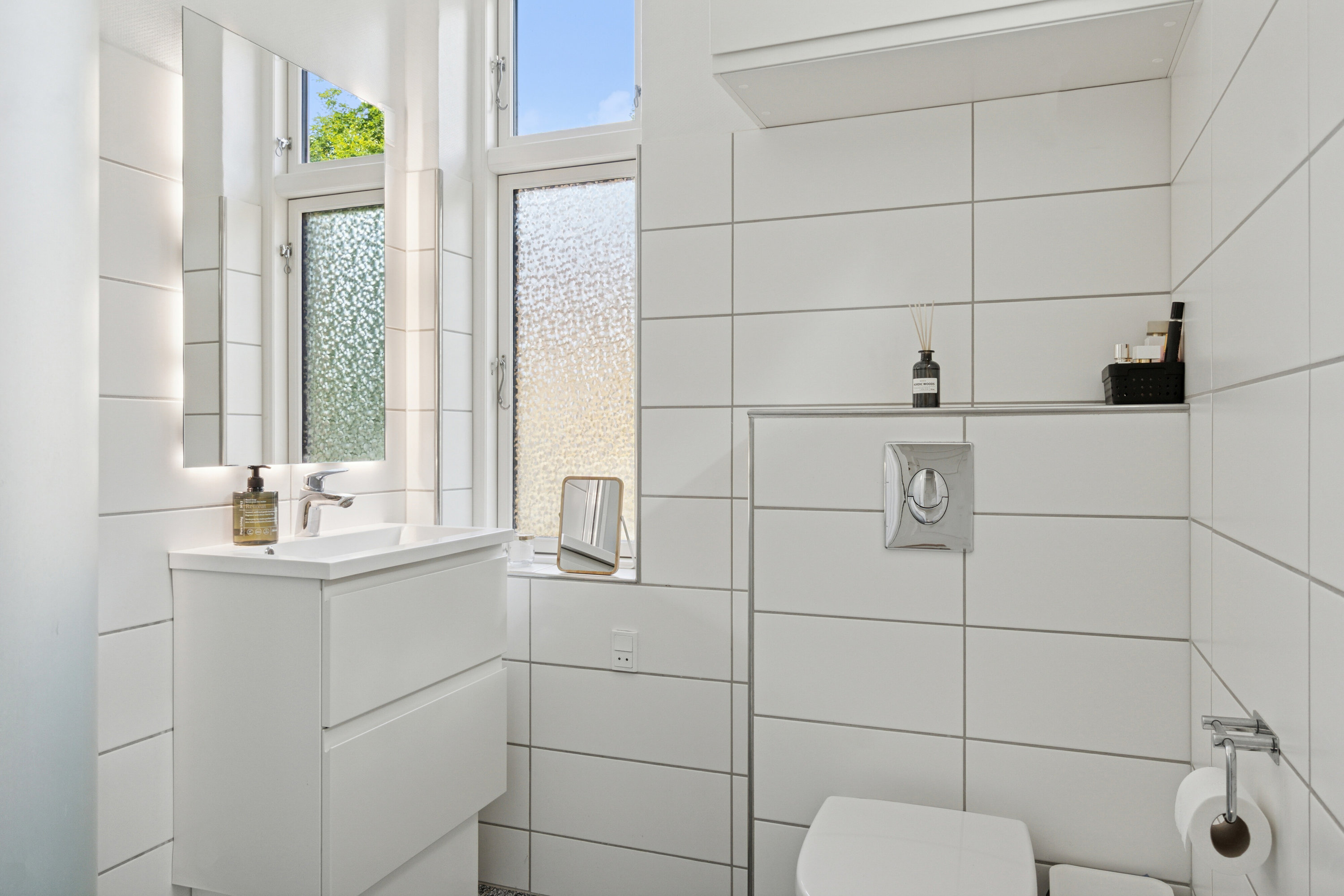 Fremhævet badeværelse billede i fuldskærmstilstand. Billede af Næsbyskovvej 15, Næsbyskov, 4200 Slagelse