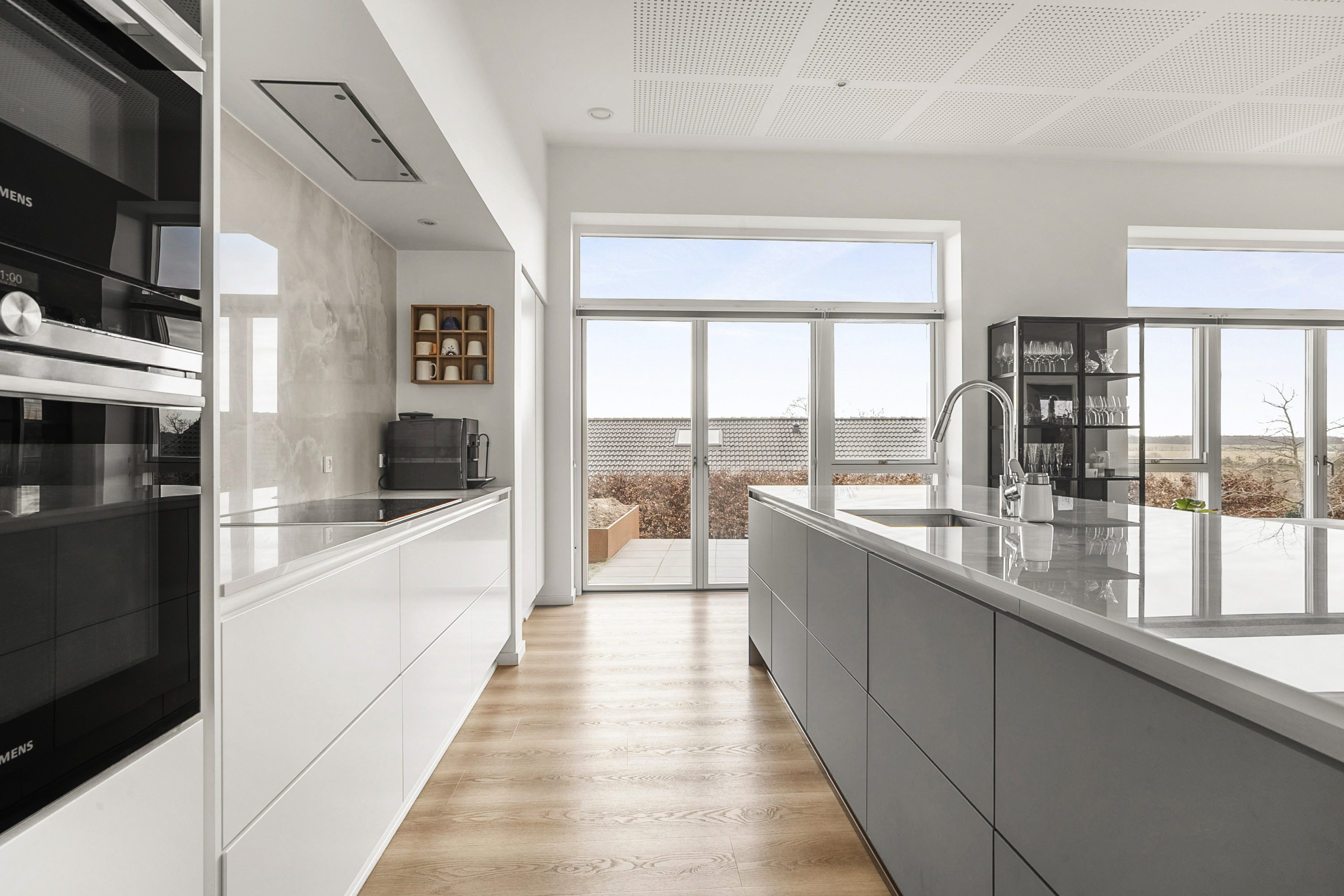 Fremhævet køkken billede i fuldskærmstilstand. Billede af Renrosen 12, 8700 Horsens