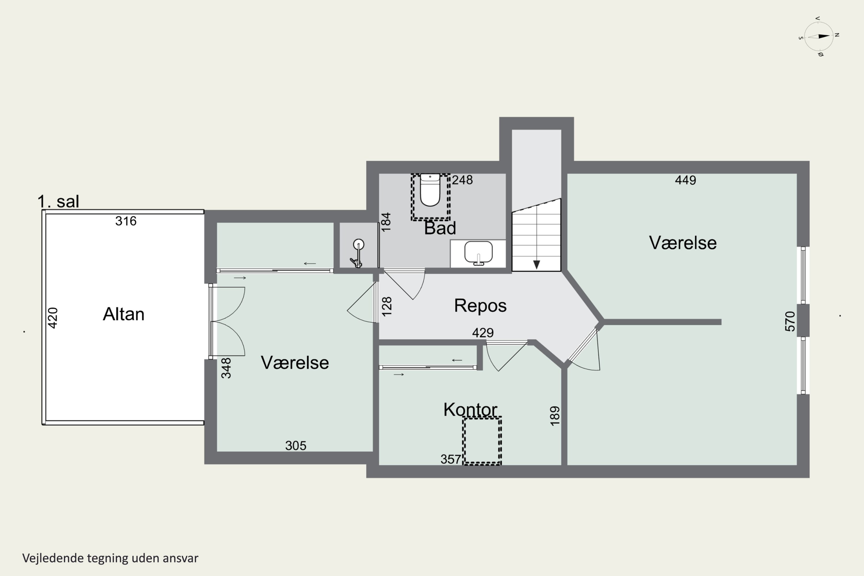 Plantegninger billede af Militærsvinget 16, 4700 Næstved