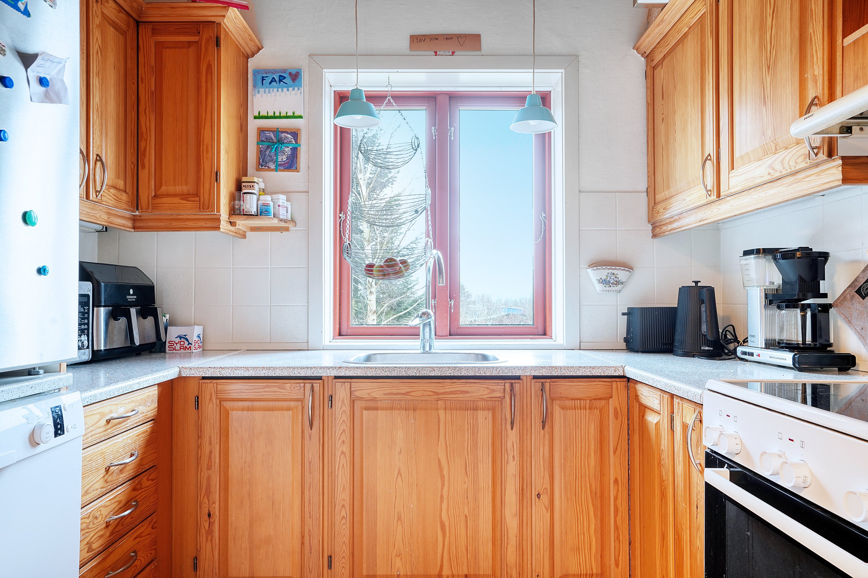 Fremhævet køkken billede i fuldskærmstilstand. Billede af Østerlyngvej 28, 4500 Nykøbing Sj