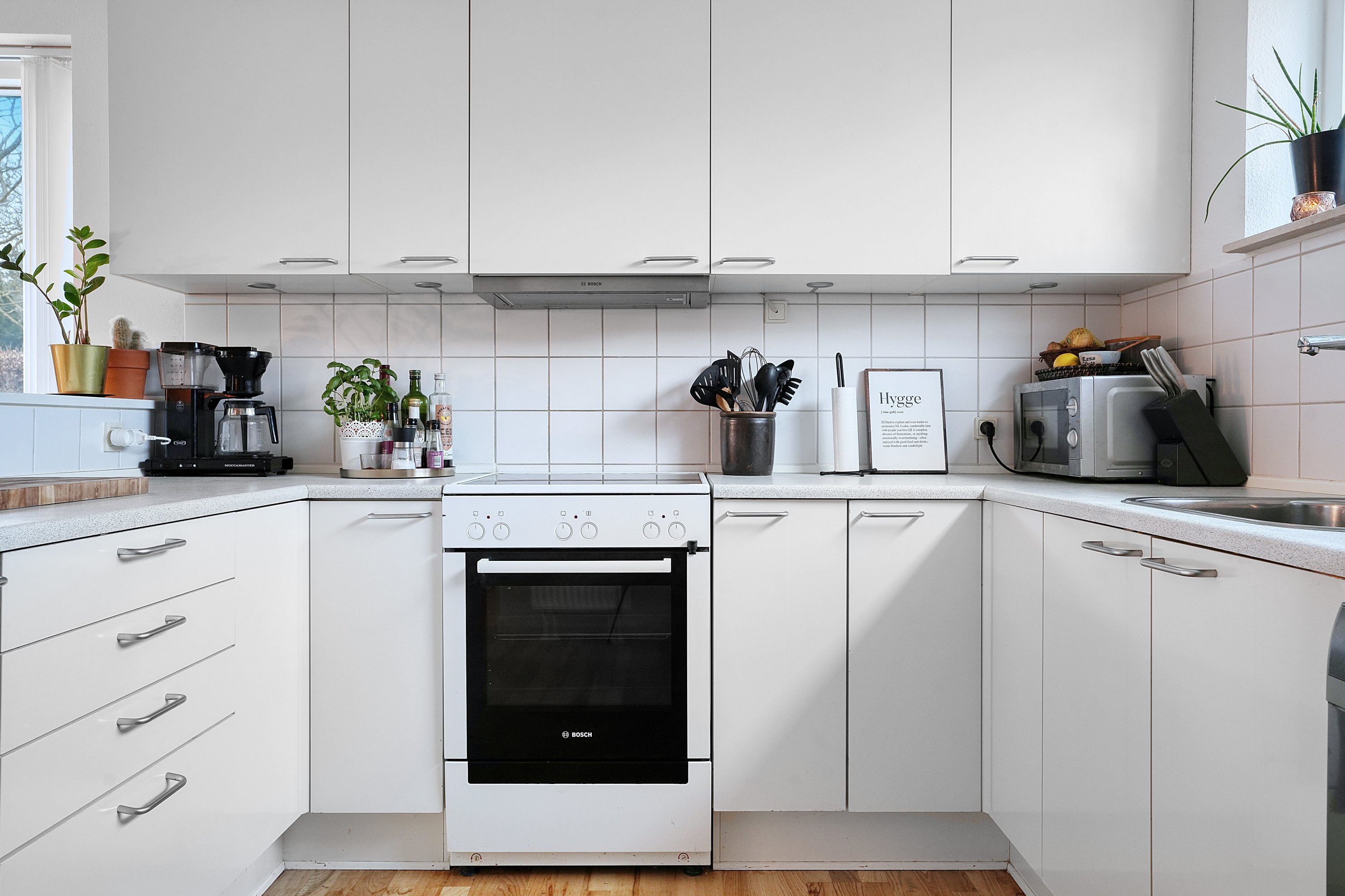 Fremhævet køkken billede i fuldskærmstilstand. Billede af P.C Müllers Have 2, 4300 Holbæk