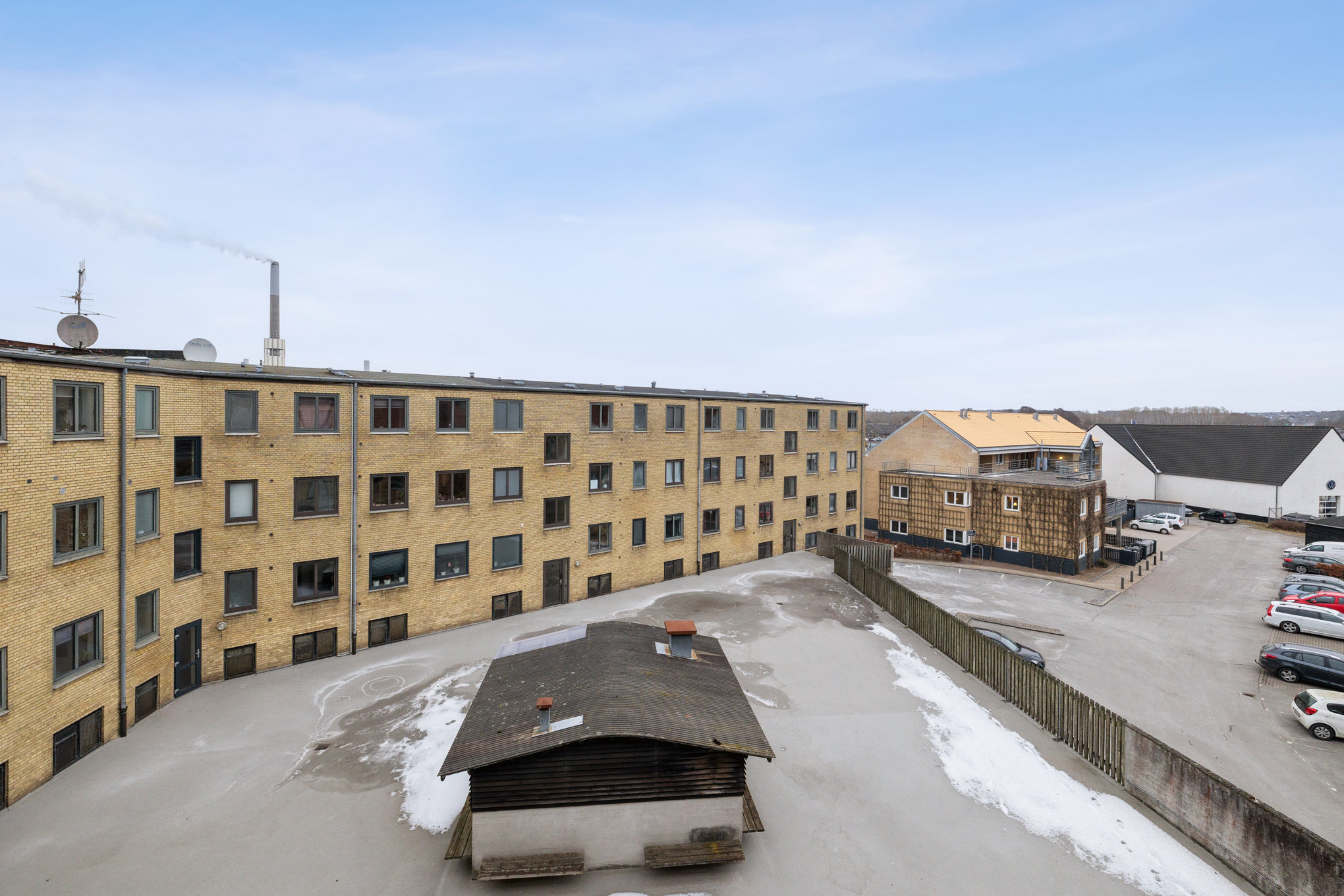 Fremhævet andet billede i fuldskærmstilstand. Billede af Strømmen 3B, 3. th., 8960 Randers SØ