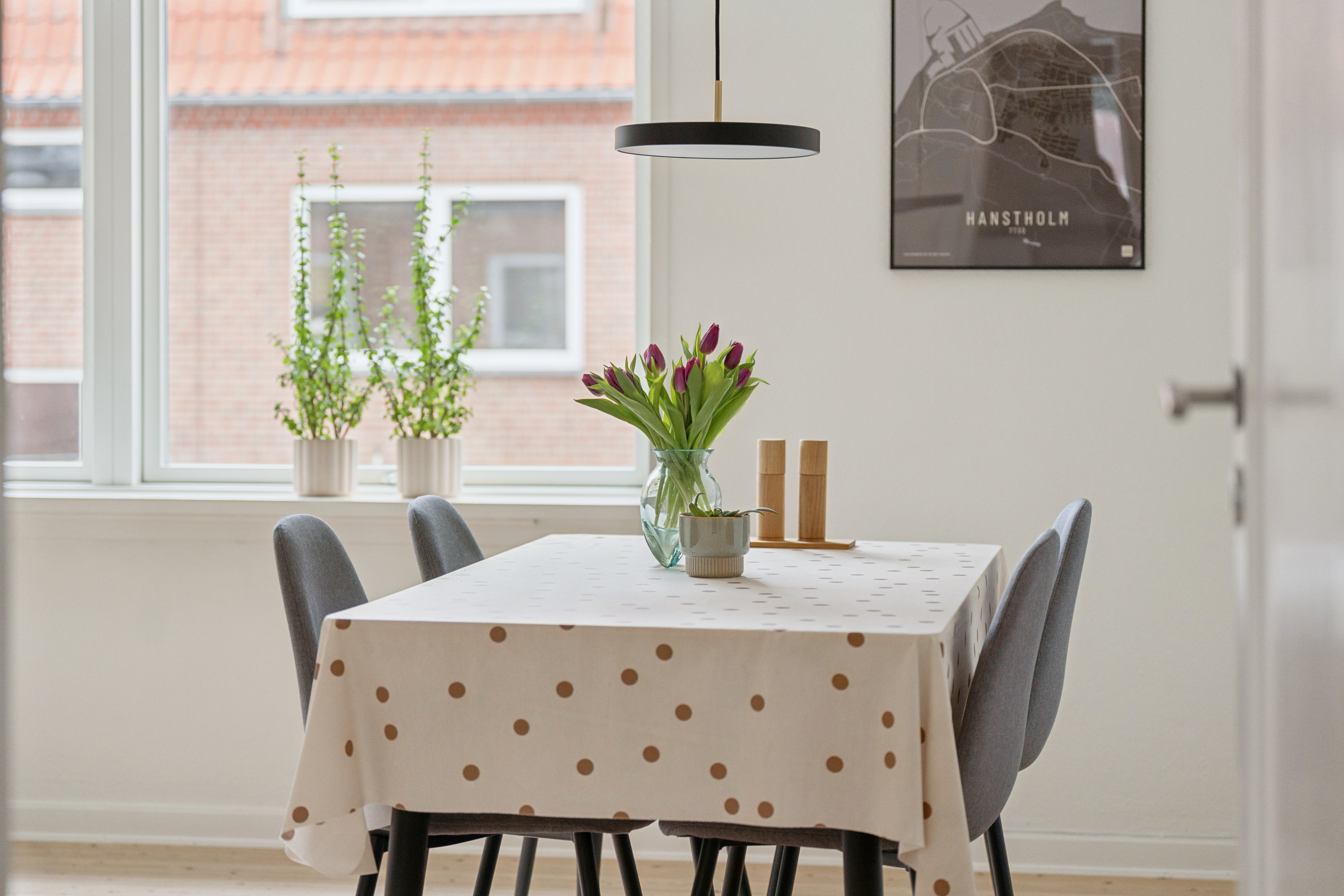 Fremhævet spisestue billede i fuldskærmstilstand. Billede af Willemoesgade 8, 2. th., 9000 Aalborg