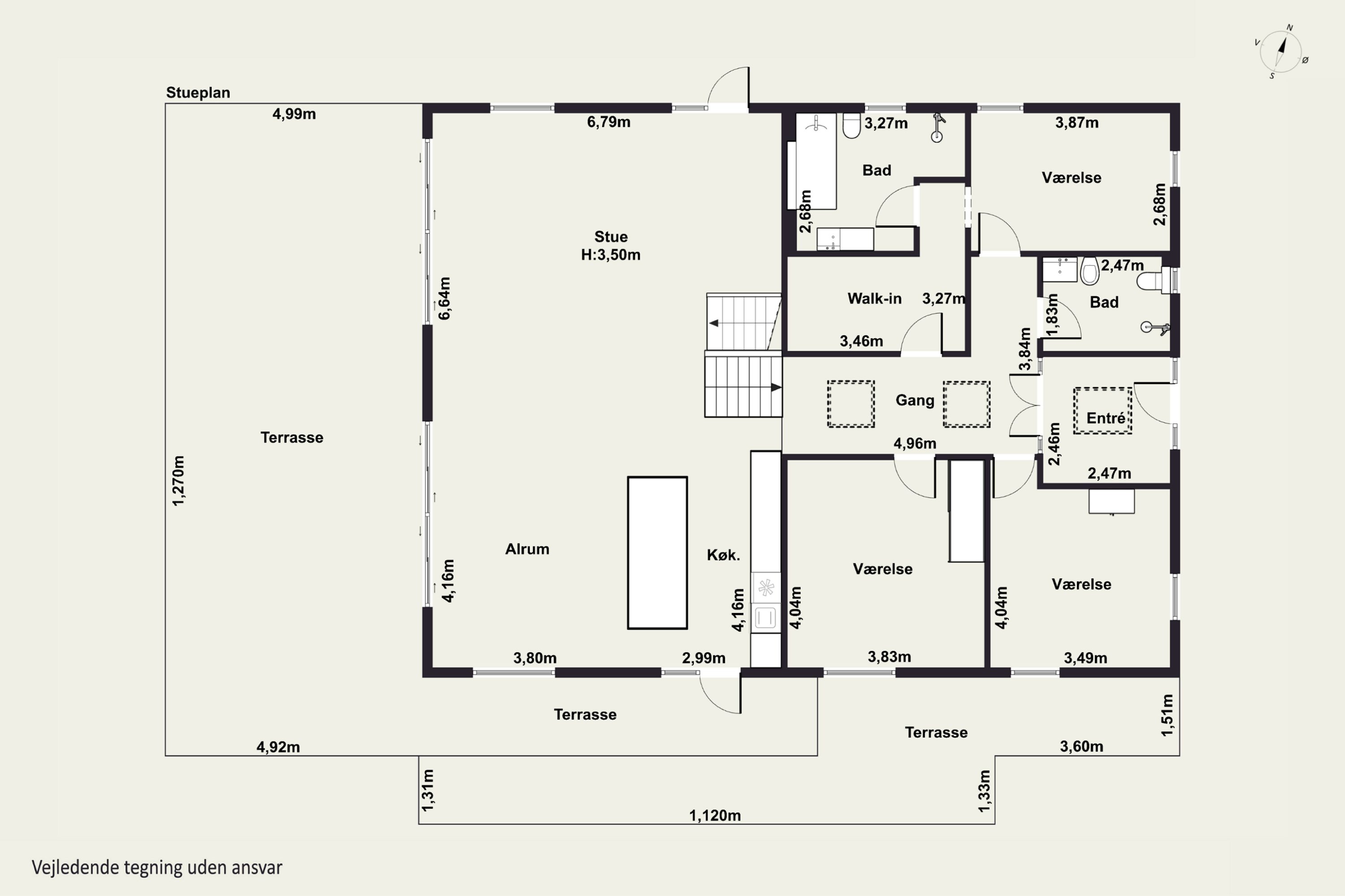 Plantegninger billede af Vinkelvænget 11, 2610 Rødovre