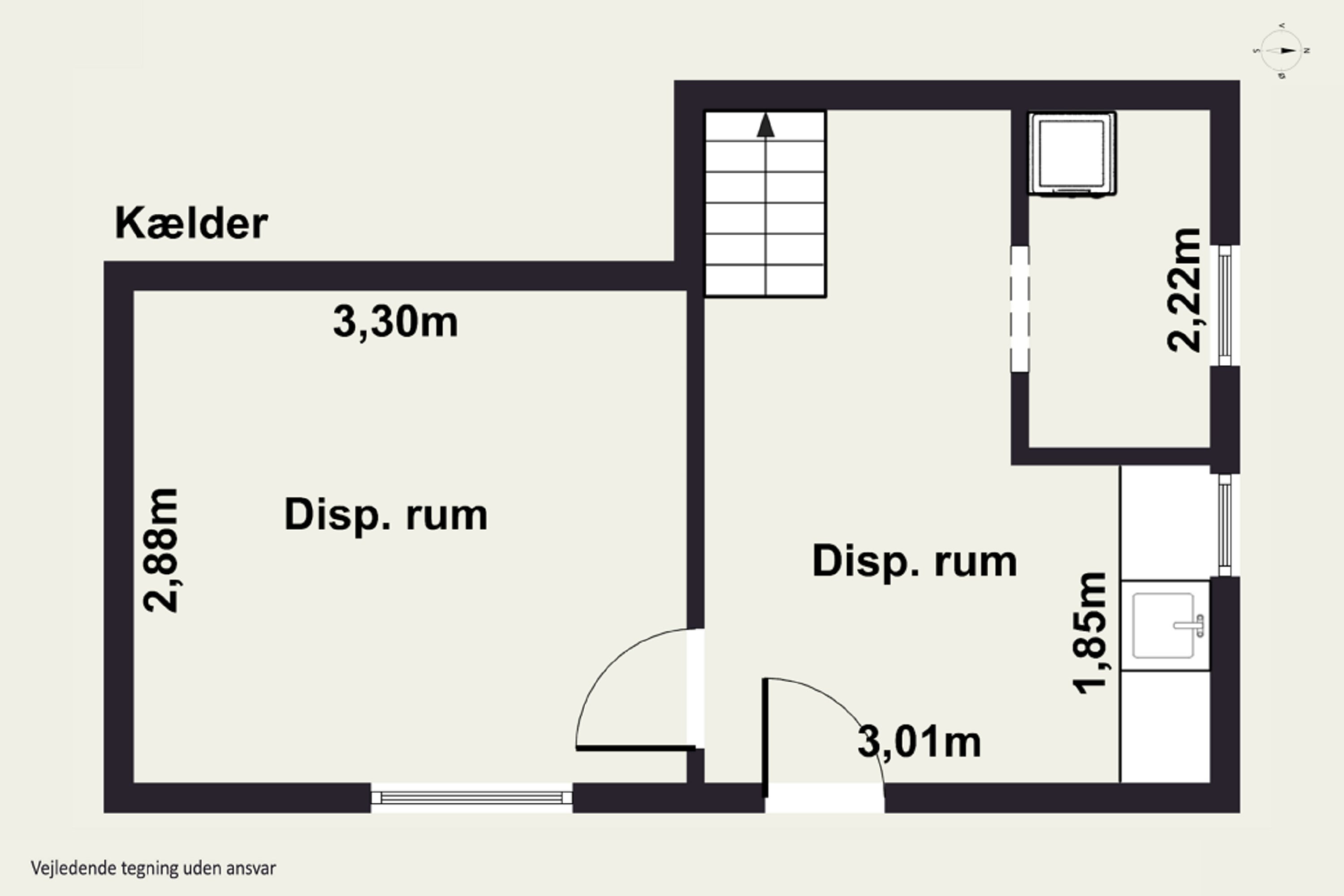 Plantegninger billede af Møllevej 40, 9800 Hjørring