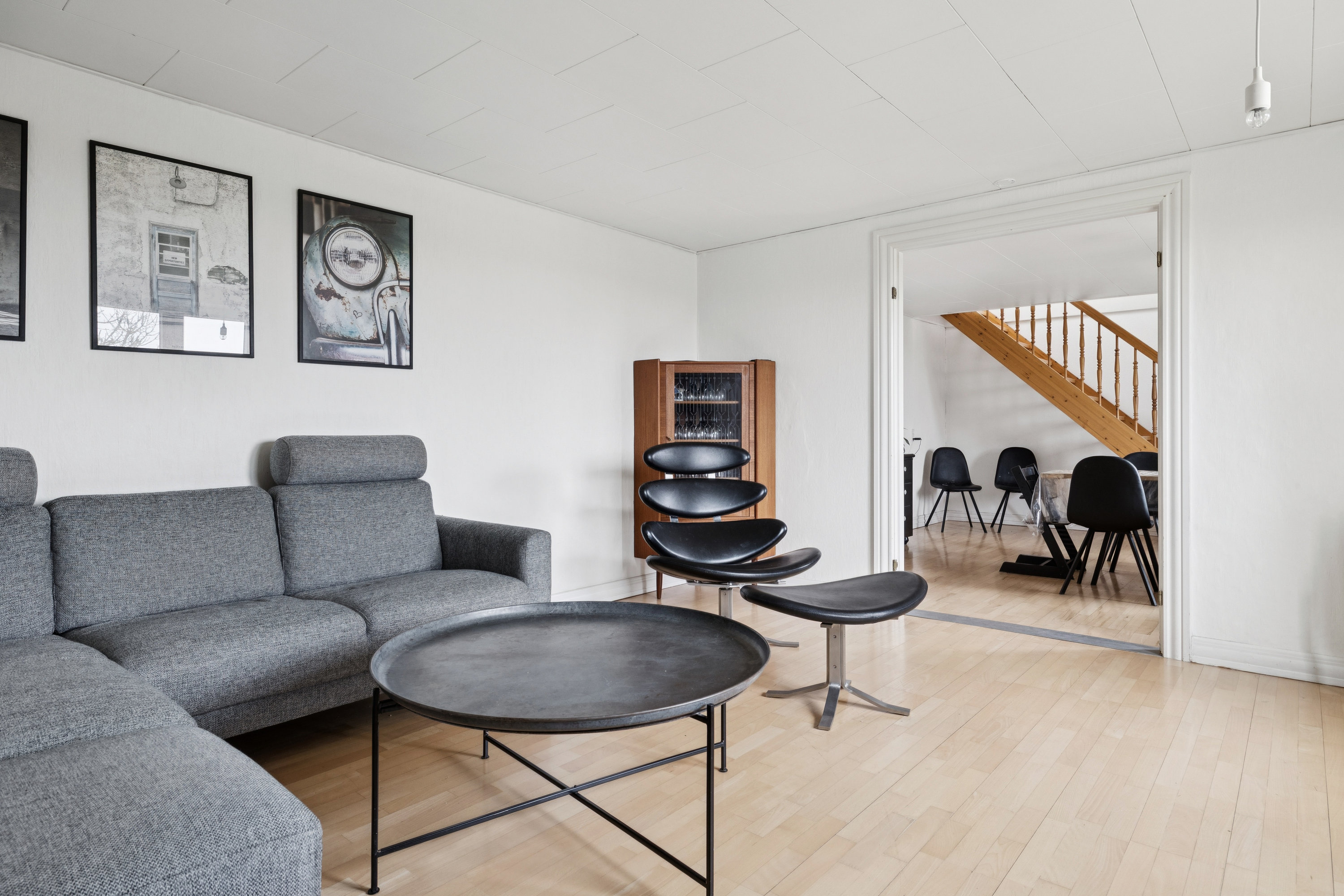 Fremhævet stue billede i fuldskærmstilstand. Billede af Hannerupvej 209, 9500 Hobro