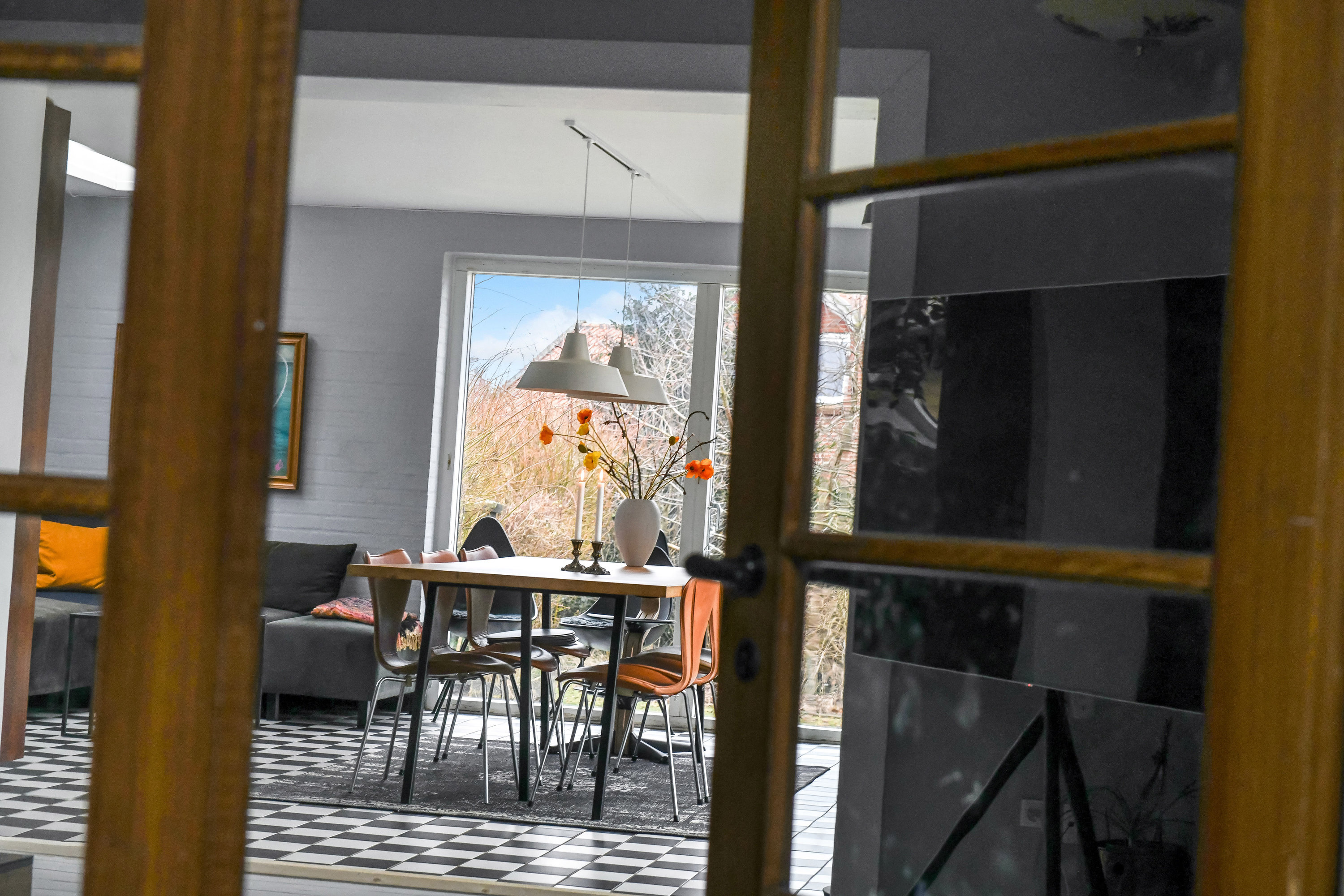 Fremhævet stue billede i fuldskærmstilstand. Billede af Granvej 37, 6710 Esbjerg V