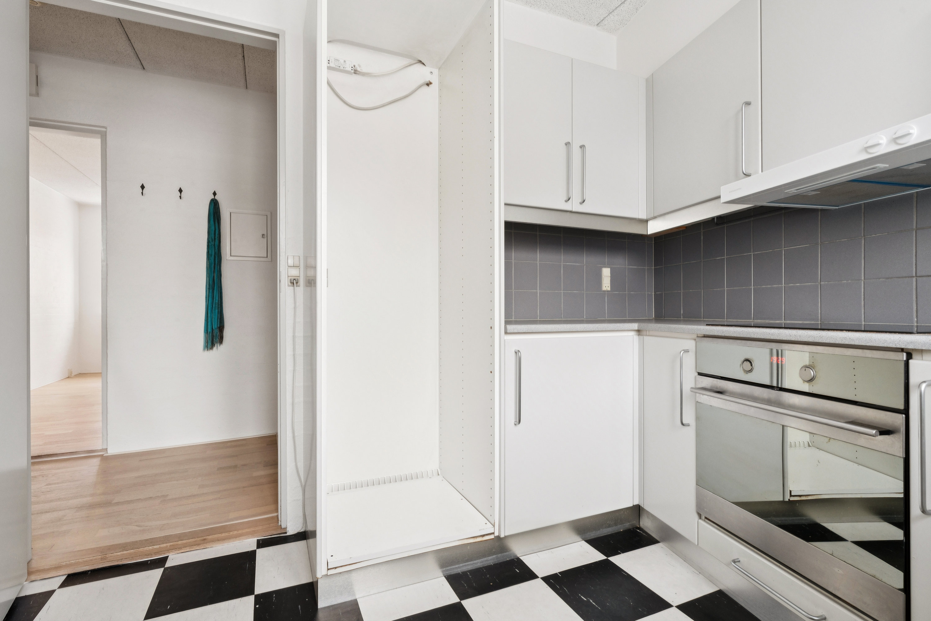 Fremhævet køkken billede i fuldskærmstilstand. Billede af Søndergade 7, 1. tv., 9000 Aalborg