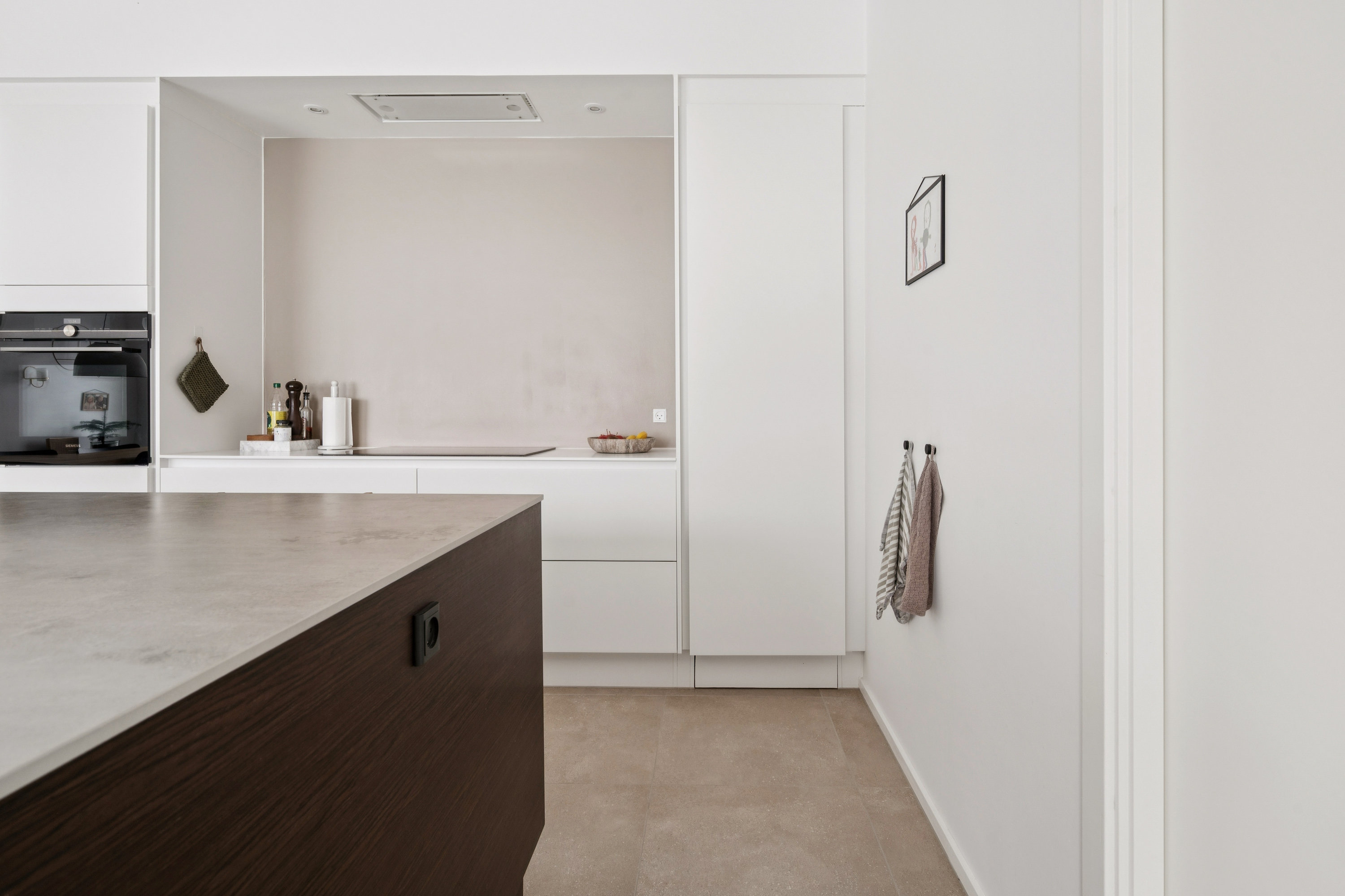 Fremhævet køkken billede i fuldskærmstilstand. Billede af Fyrremejsevej 6, 8250 Egå