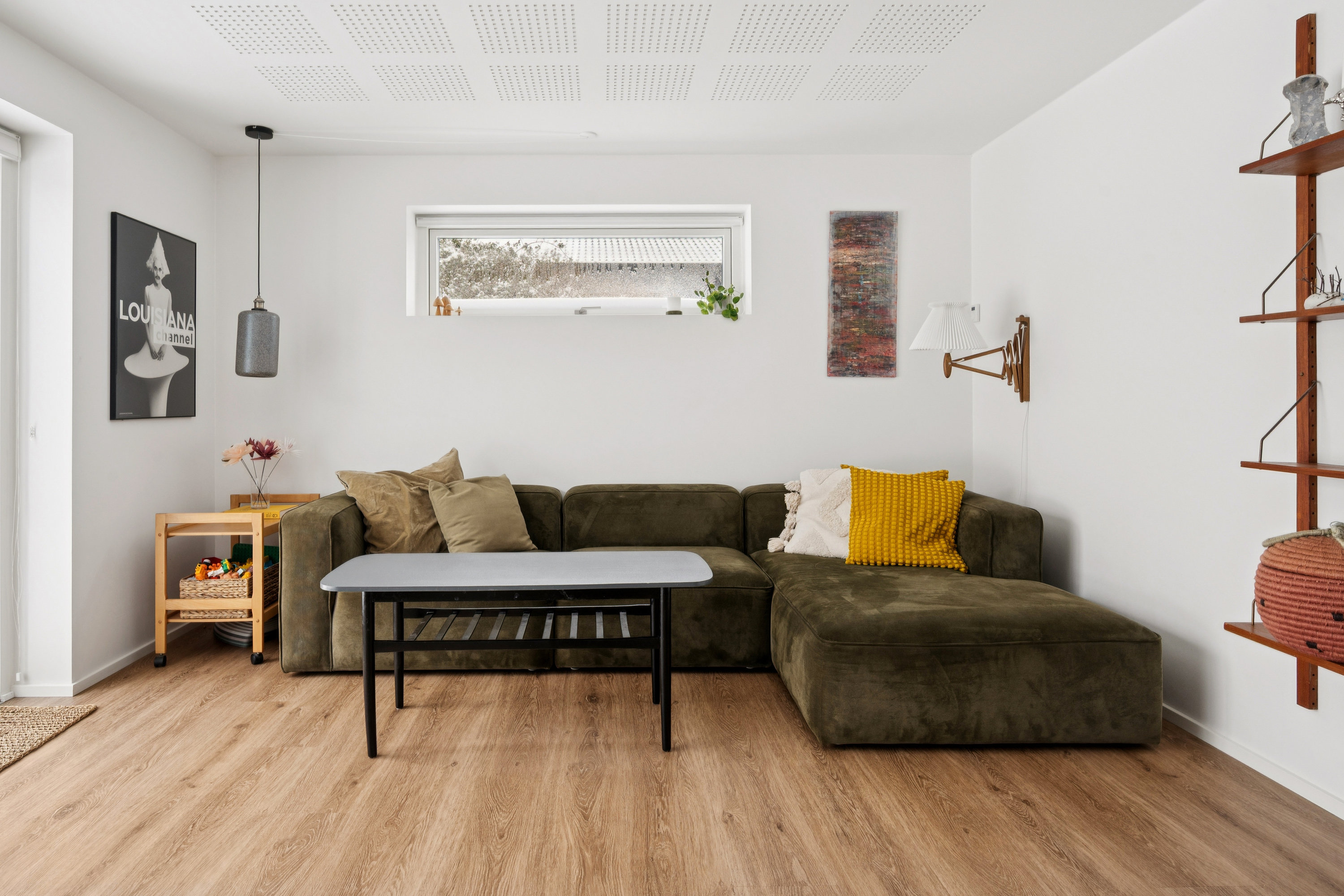 Fremhævet stue billede i fuldskærmstilstand. Billede af Fyrremejsevej 6, 8250 Egå