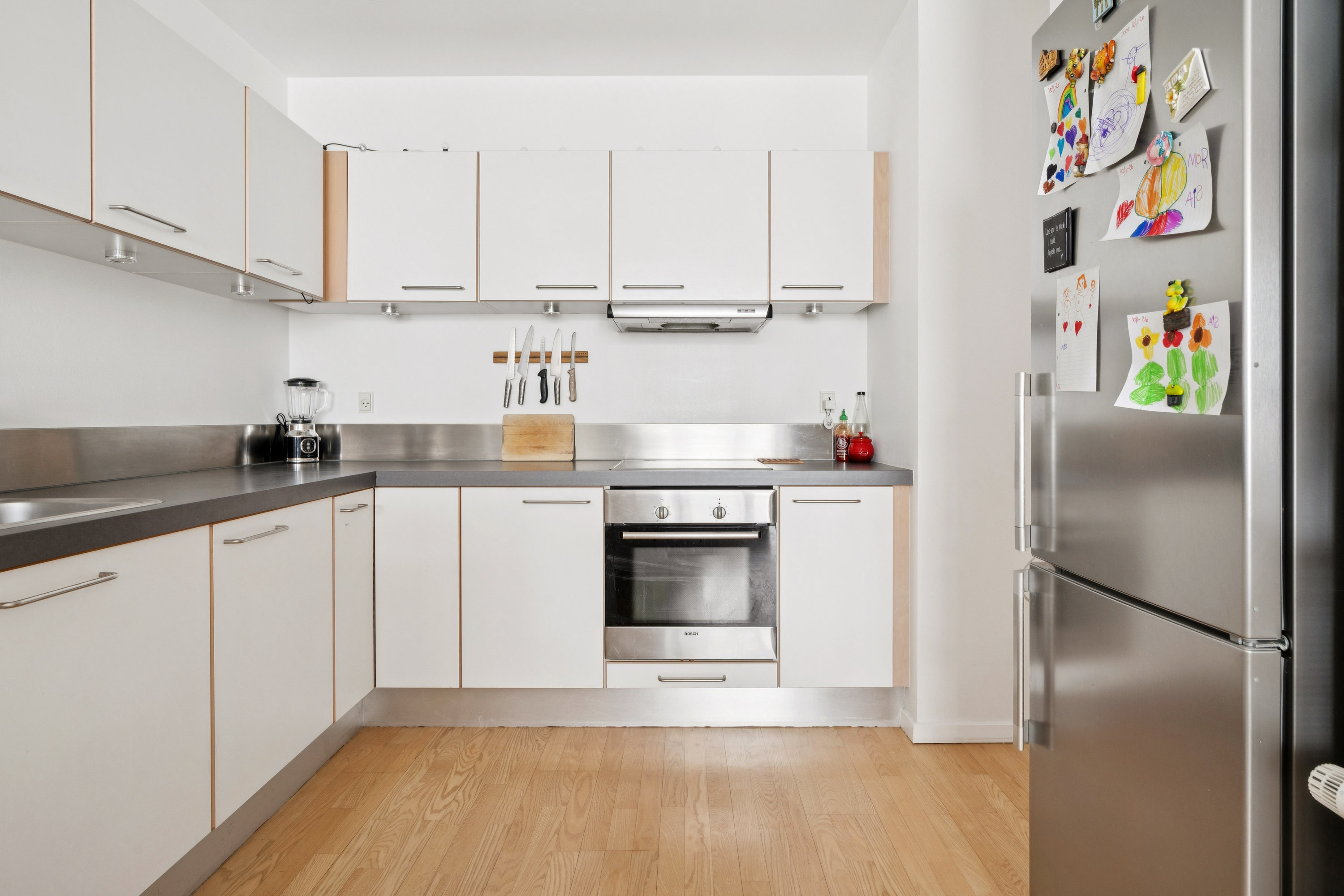 Fremhævet køkken billede i fuldskærmstilstand. Billede af Langelinieparken 3A, st.. 2., 8000 Aarhus C