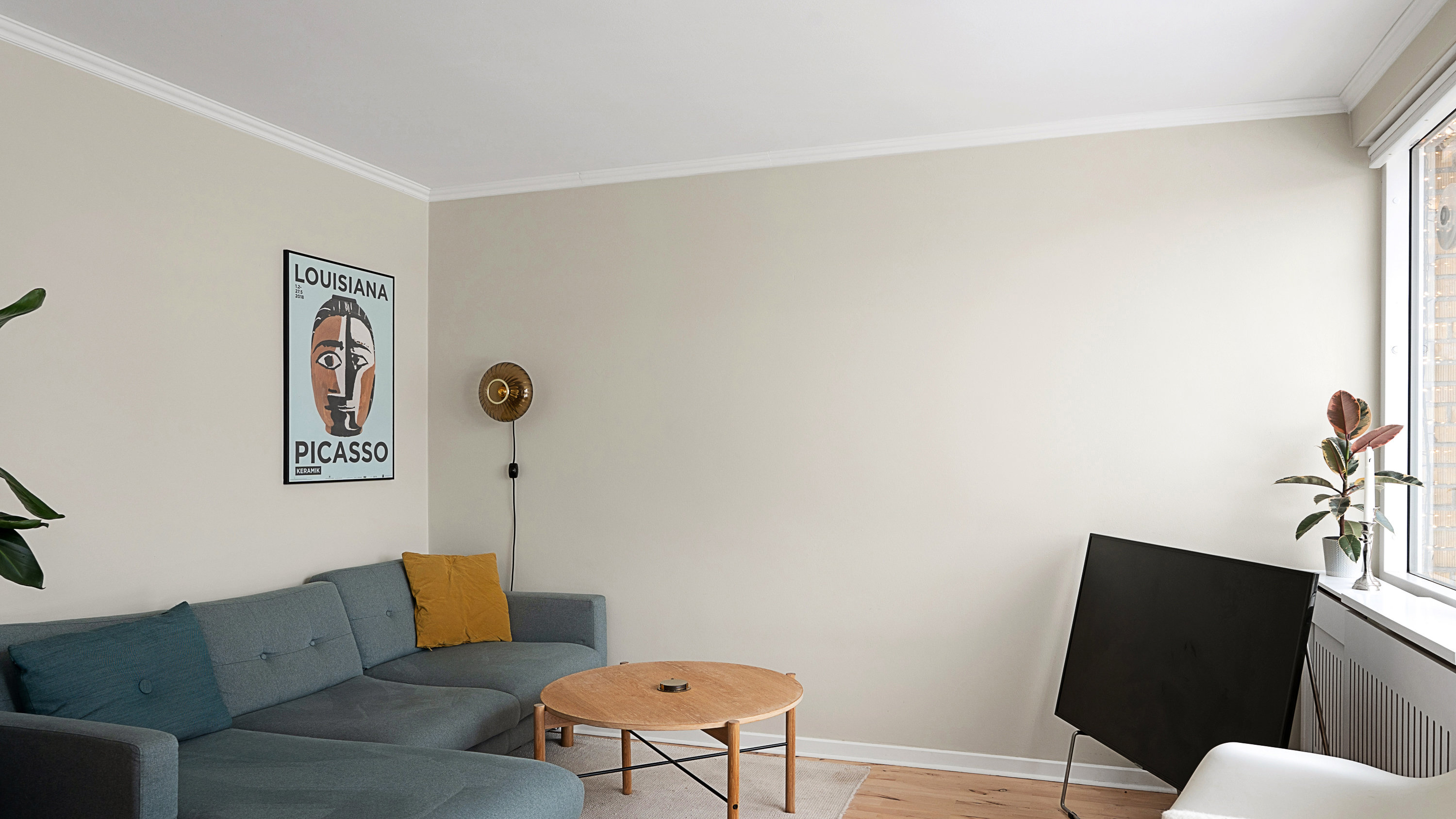 Fremhævet stue billede i fuldskærmstilstand. Billede af Saxovej 131, 5210 Odense NV