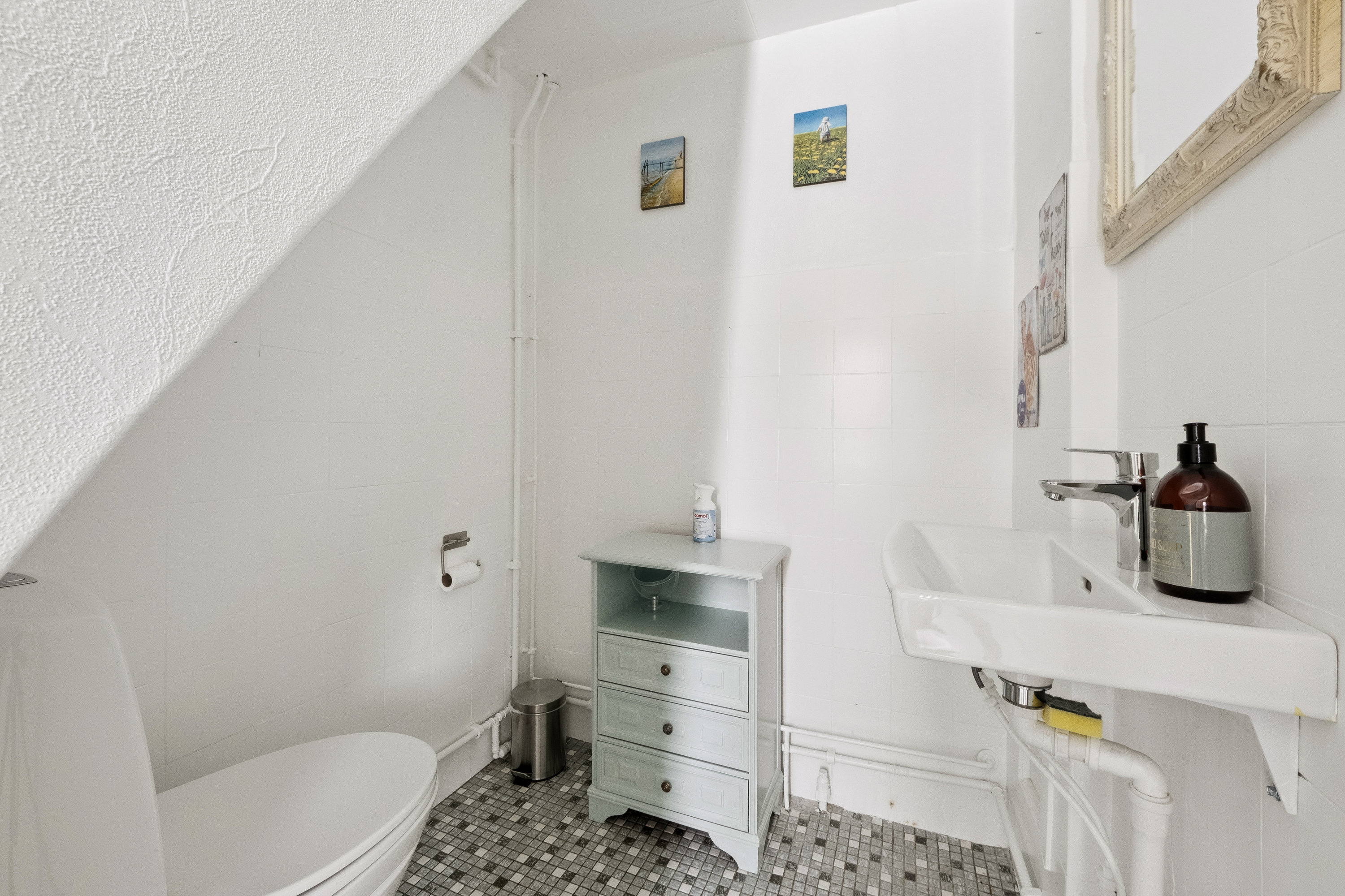 Fremhævet badeværelse billede i fuldskærmstilstand. Billede af Gasværksvej 11, 7900 Nykøbing M