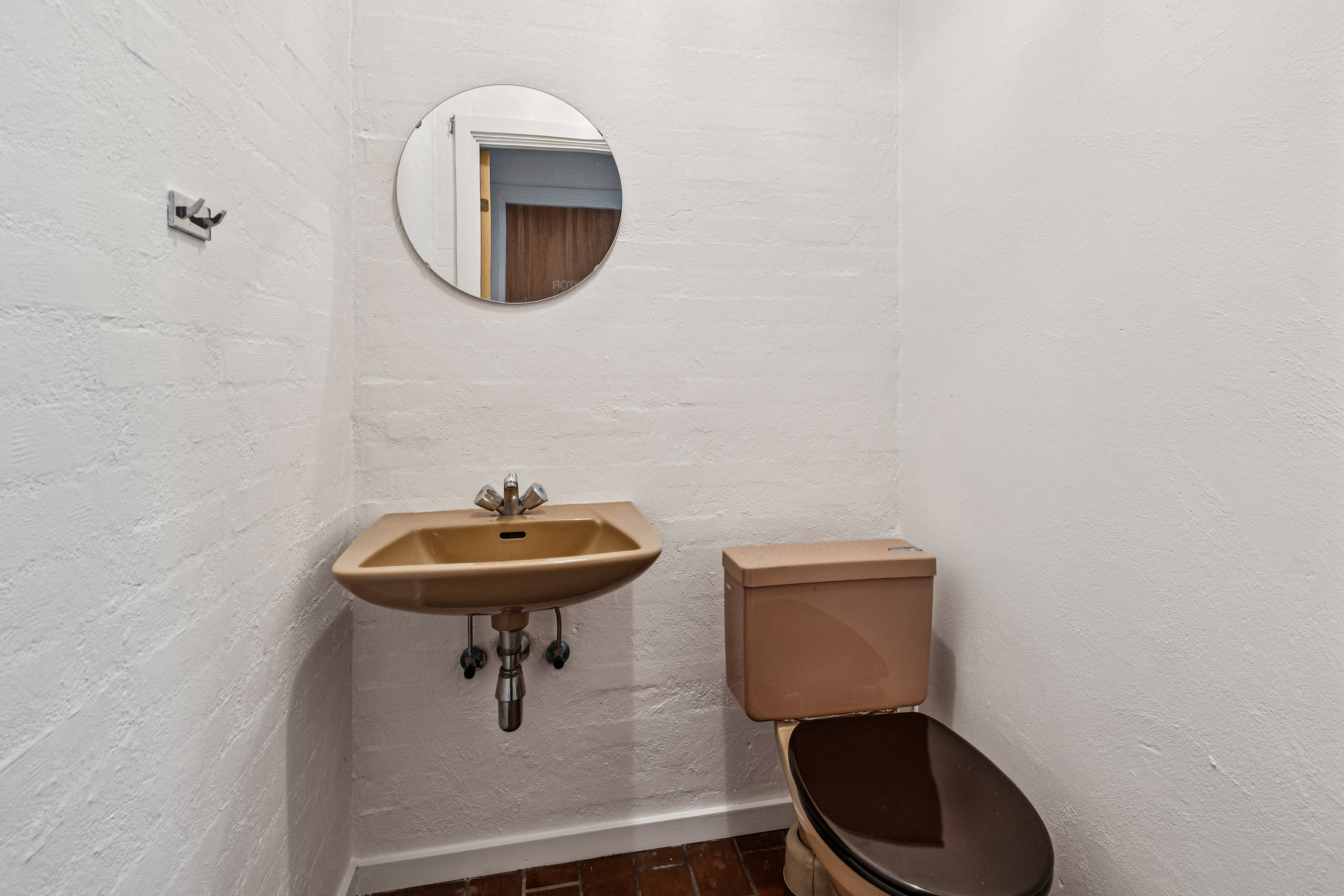 Fremhævet badeværelse billede i fuldskærmstilstand. Billede af Spergelvej 35, 9270 Klarup