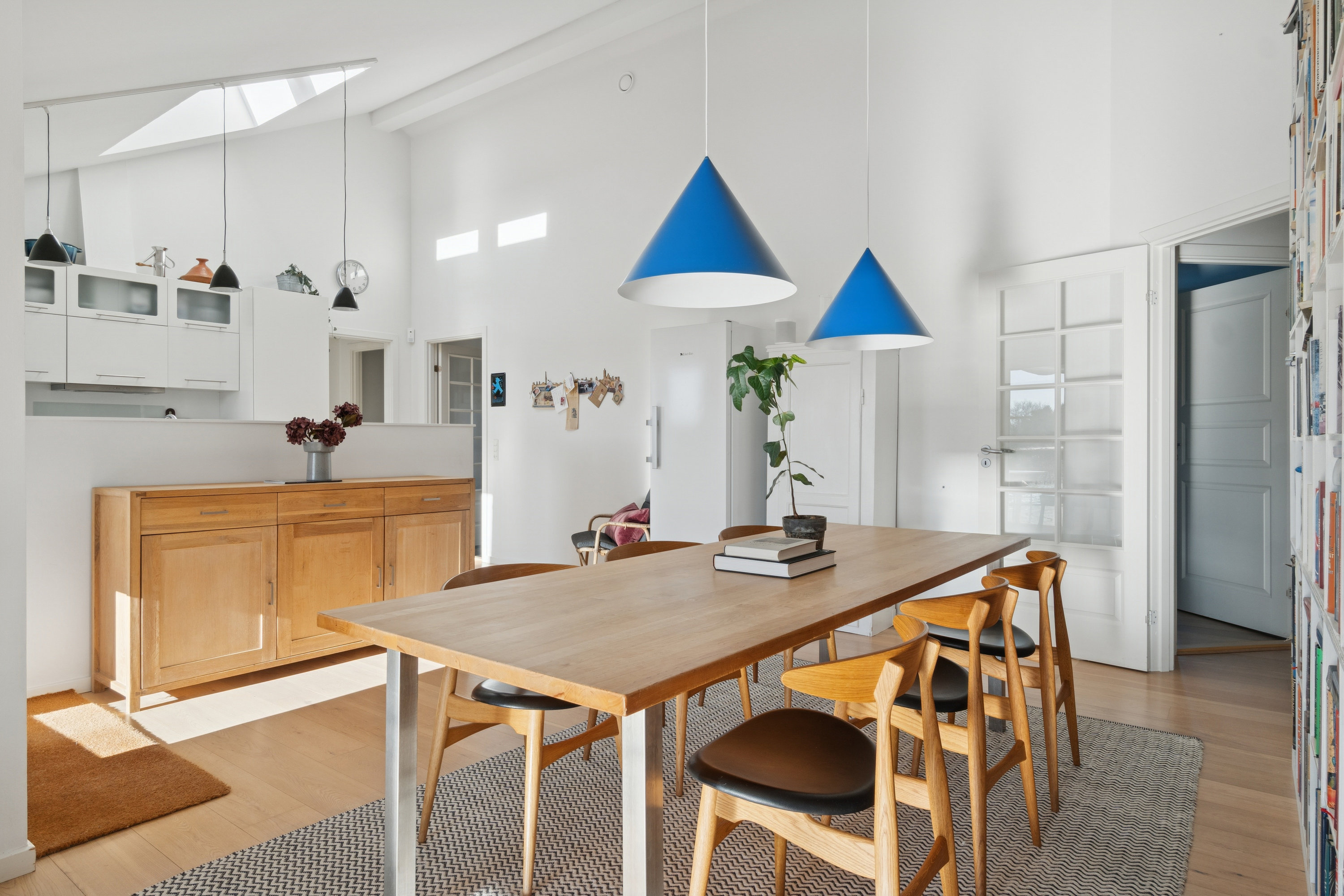 Fremhævet køkken/alrum billede i fuldskærmstilstand. Billede af Vejgården 86, 4160 Herlufmagle