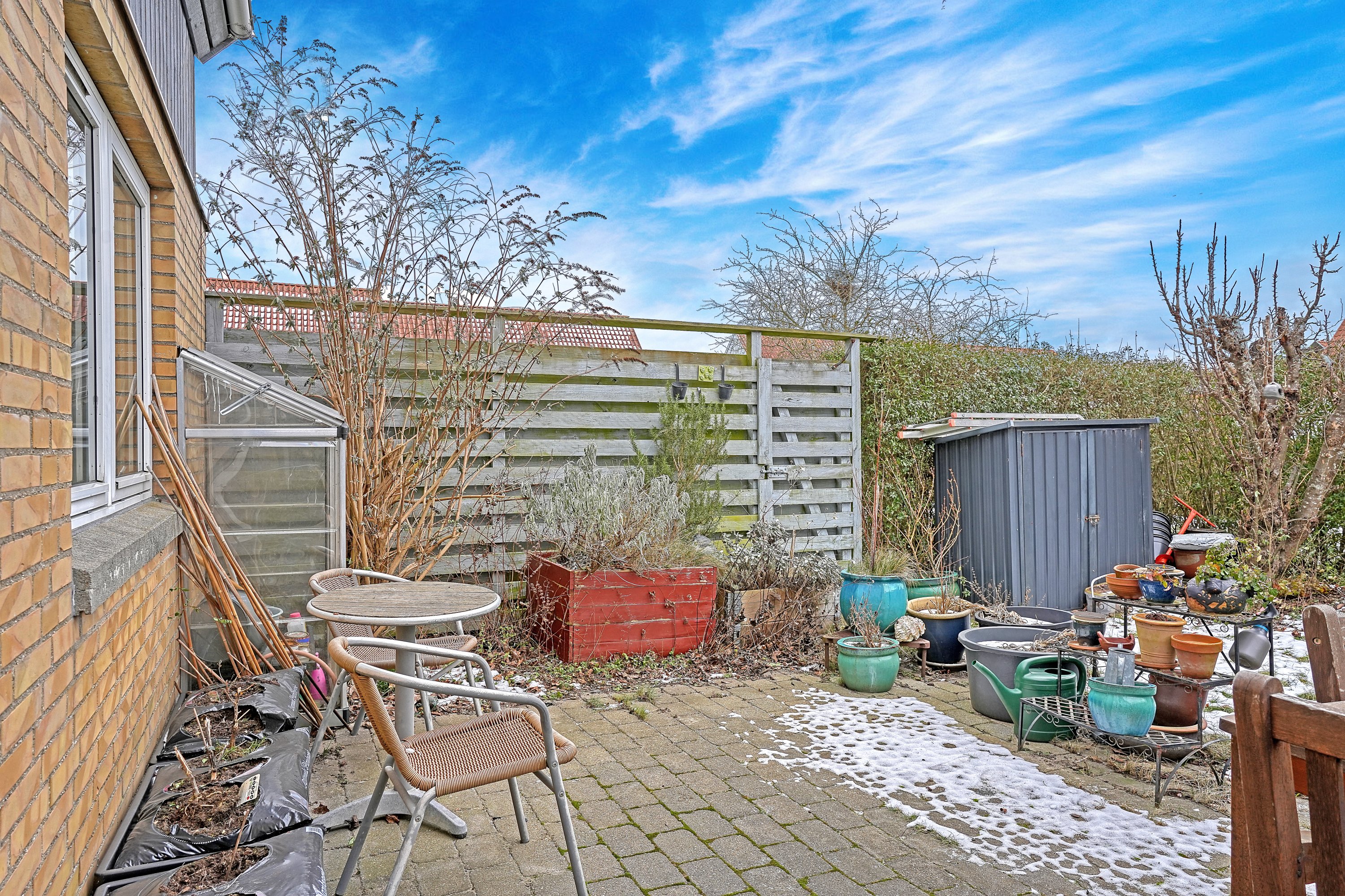 Fremhævet terrasse billede i fuldskærmstilstand. Billede af Hasselhøj 212, 2990 Nivå