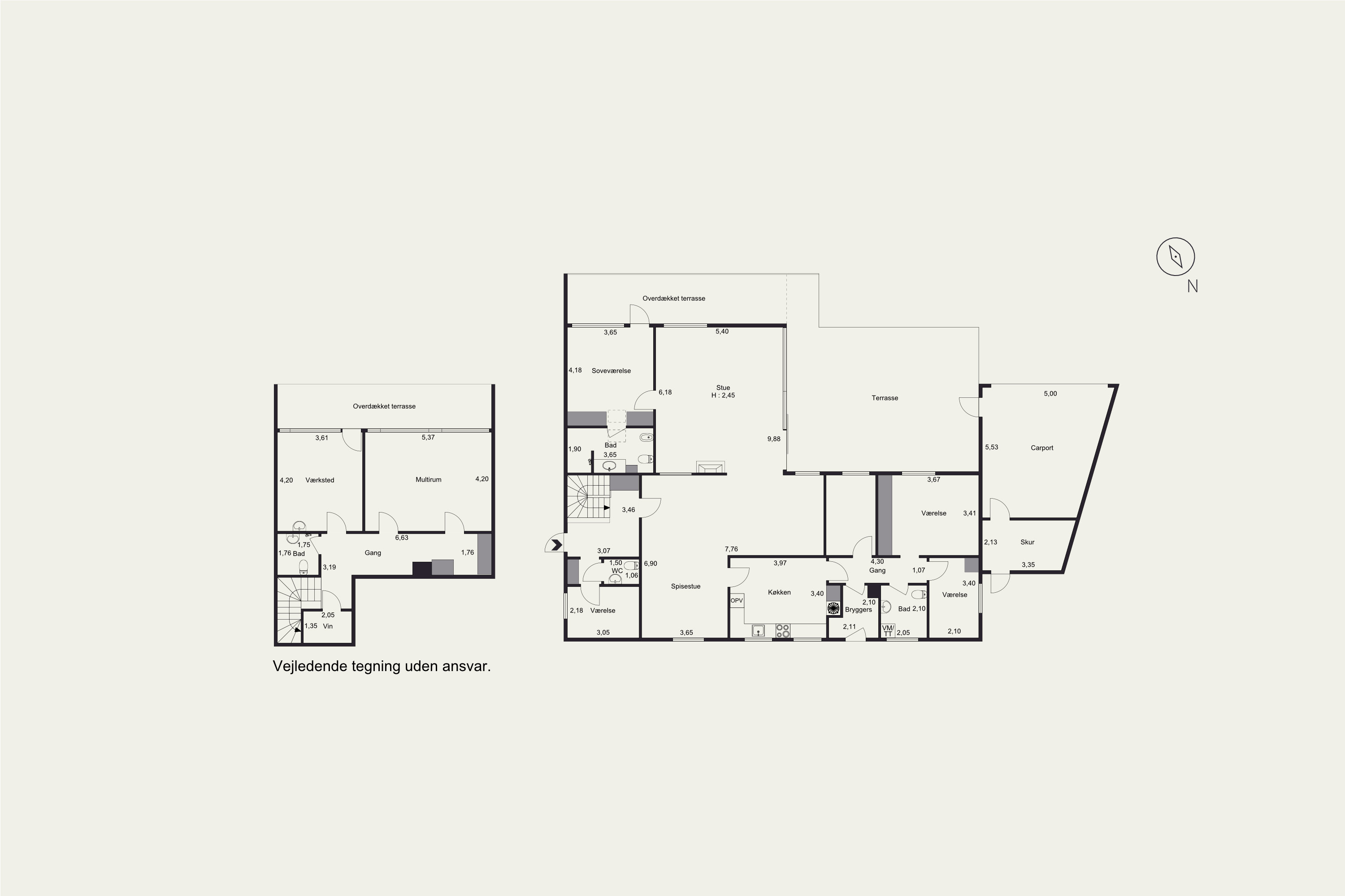 Plantegninger billede af Samsøvej 4, 7000 Fredericia