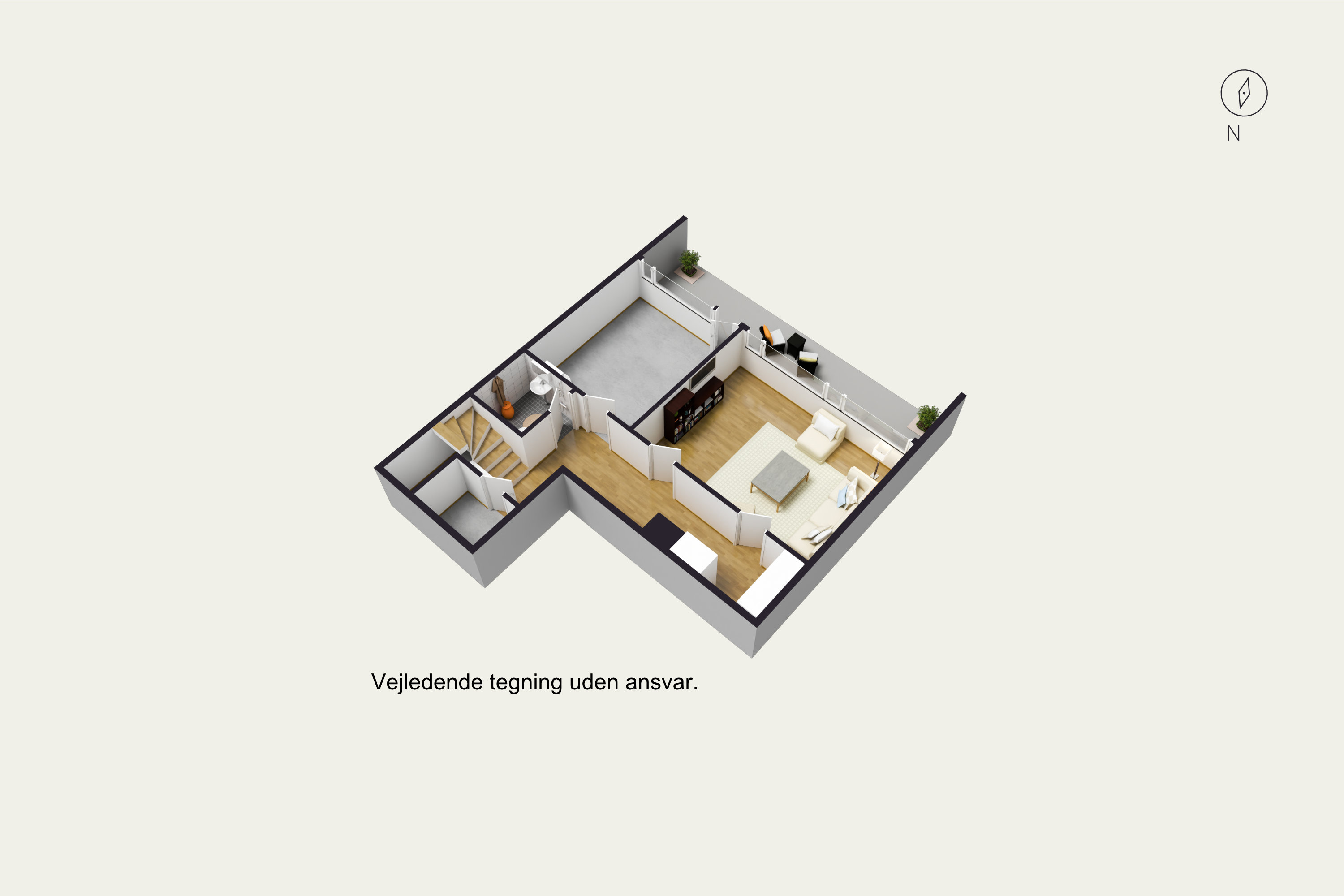 Plantegninger billede af Samsøvej 4, 7000 Fredericia
