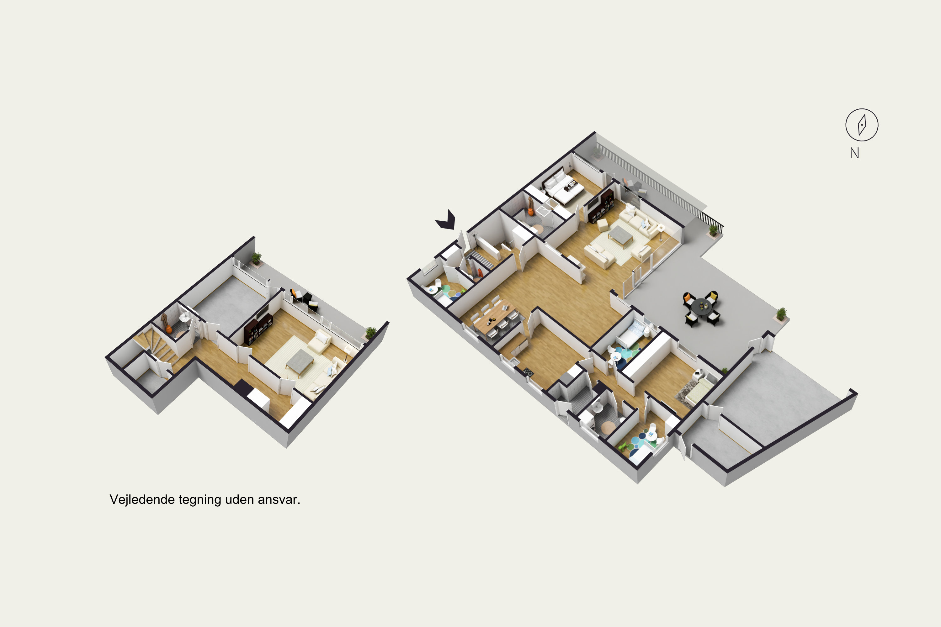 Plantegninger billede af Samsøvej 4, 7000 Fredericia