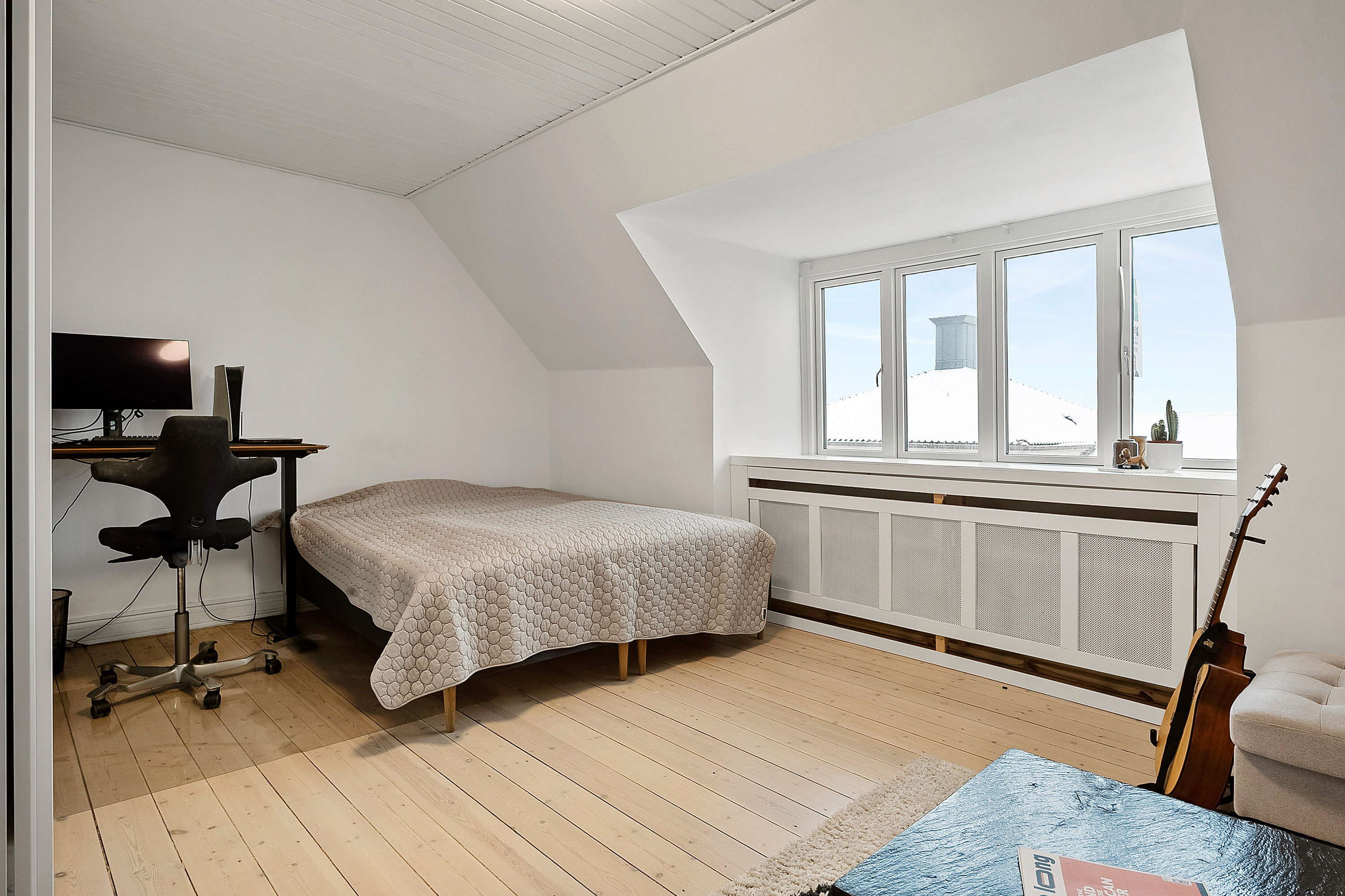 Fremhævet soveværelse billede i fuldskærmstilstand. Billede af Skibhusvej 61B, 4. th., 5000 Odense C