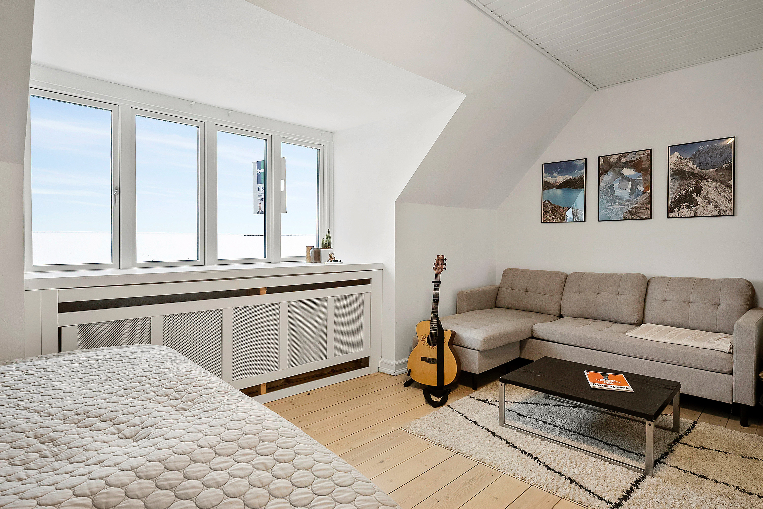 Fremhævet soveværelse billede i fuldskærmstilstand. Billede af Skibhusvej 61B, 4. th., 5000 Odense C