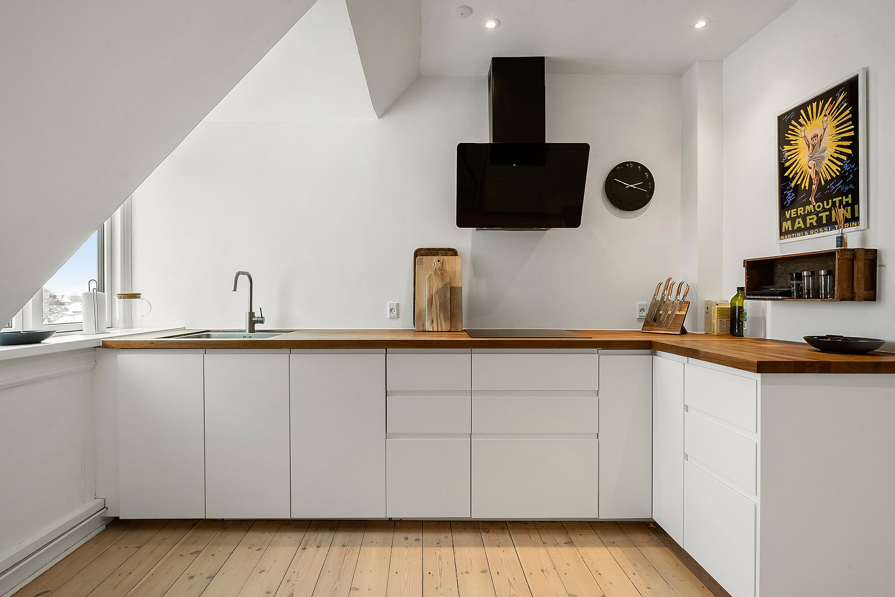 Fremhævet køkken billede i fuldskærmstilstand. Billede af Skibhusvej 61B, 4. th., 5000 Odense C