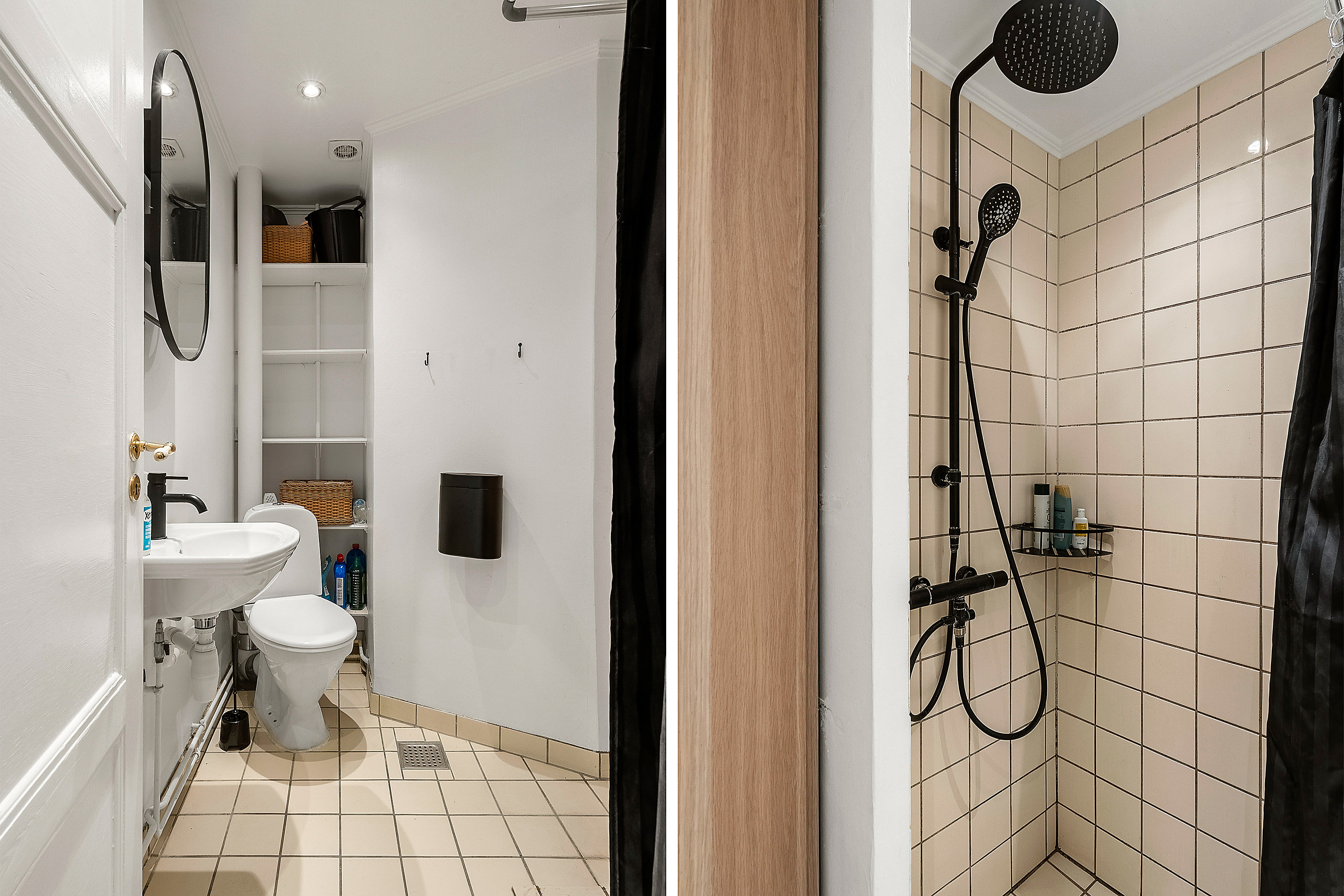 Fremhævet badeværelse billede i fuldskærmstilstand. Billede af Skibhusvej 61B, 4. th., 5000 Odense C