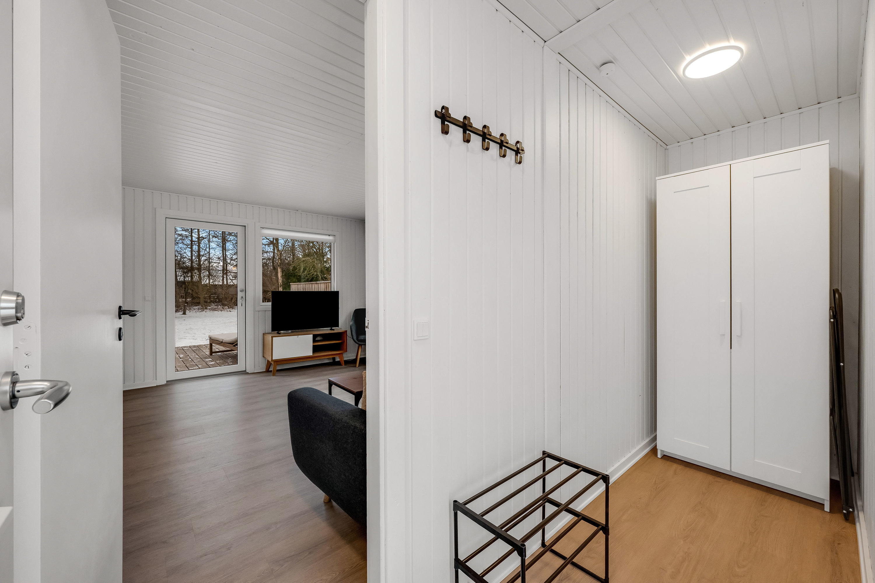 Fremhævet entré billede i fuldskærmstilstand. Billede af Bæverstien 8, Skaven , 6880 Tarm