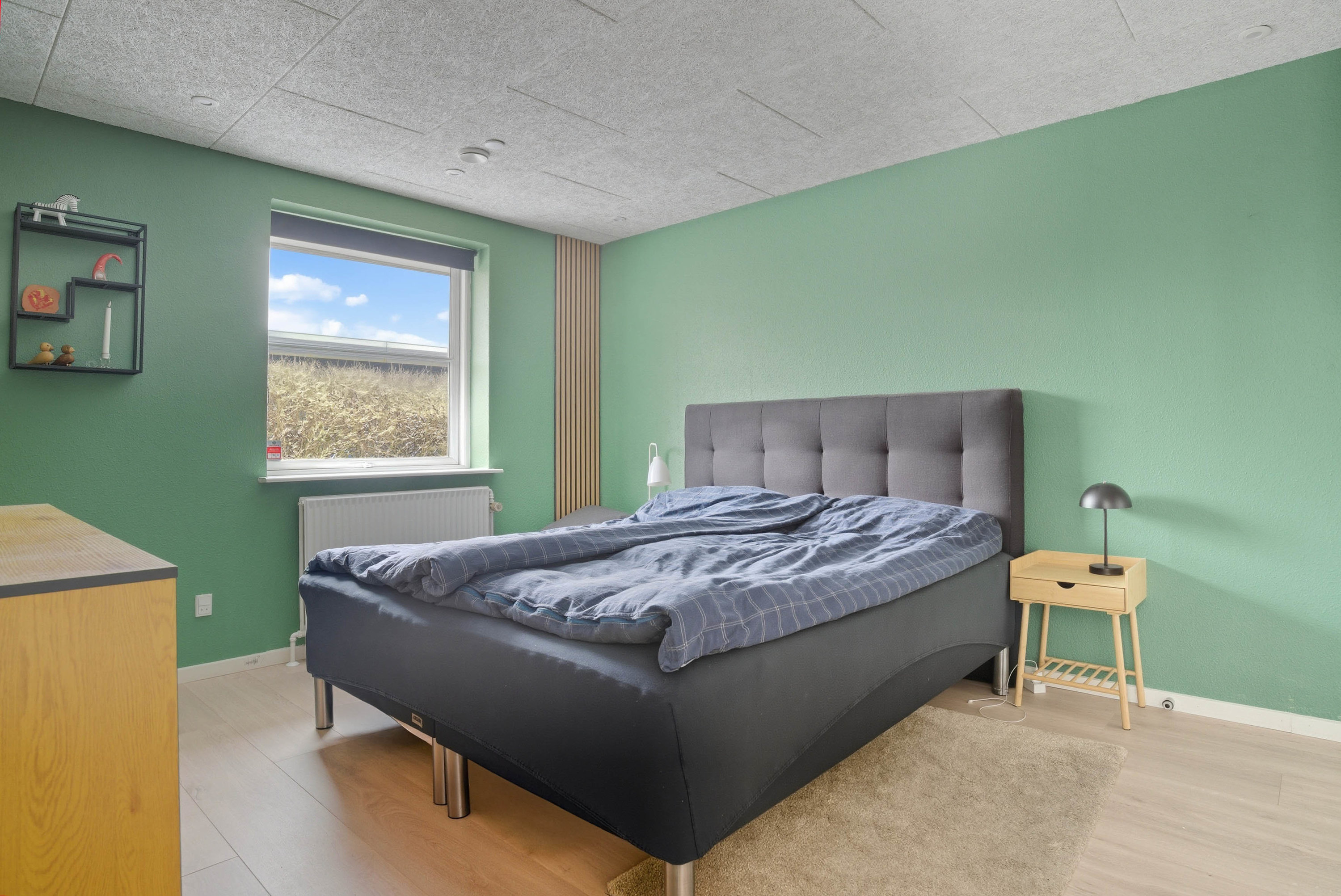 Fremhævet soveværelse billede i fuldskærmstilstand. Billede af Slåenvej 150, Mejdal, 7500 Holstebro