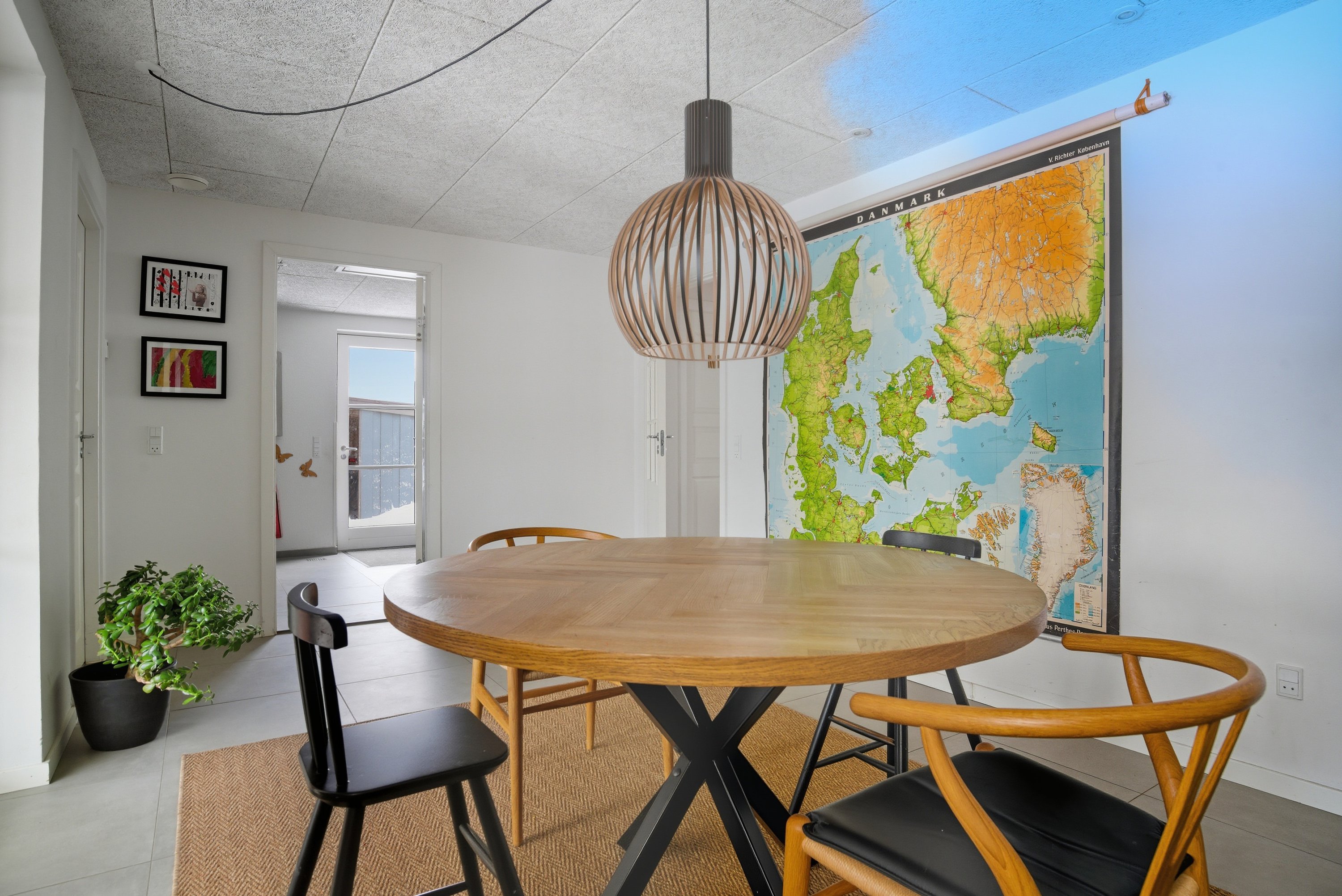 Fremhævet køkken alrum billede i fuldskærmstilstand. Billede af Slåenvej 150, Mejdal, 7500 Holstebro