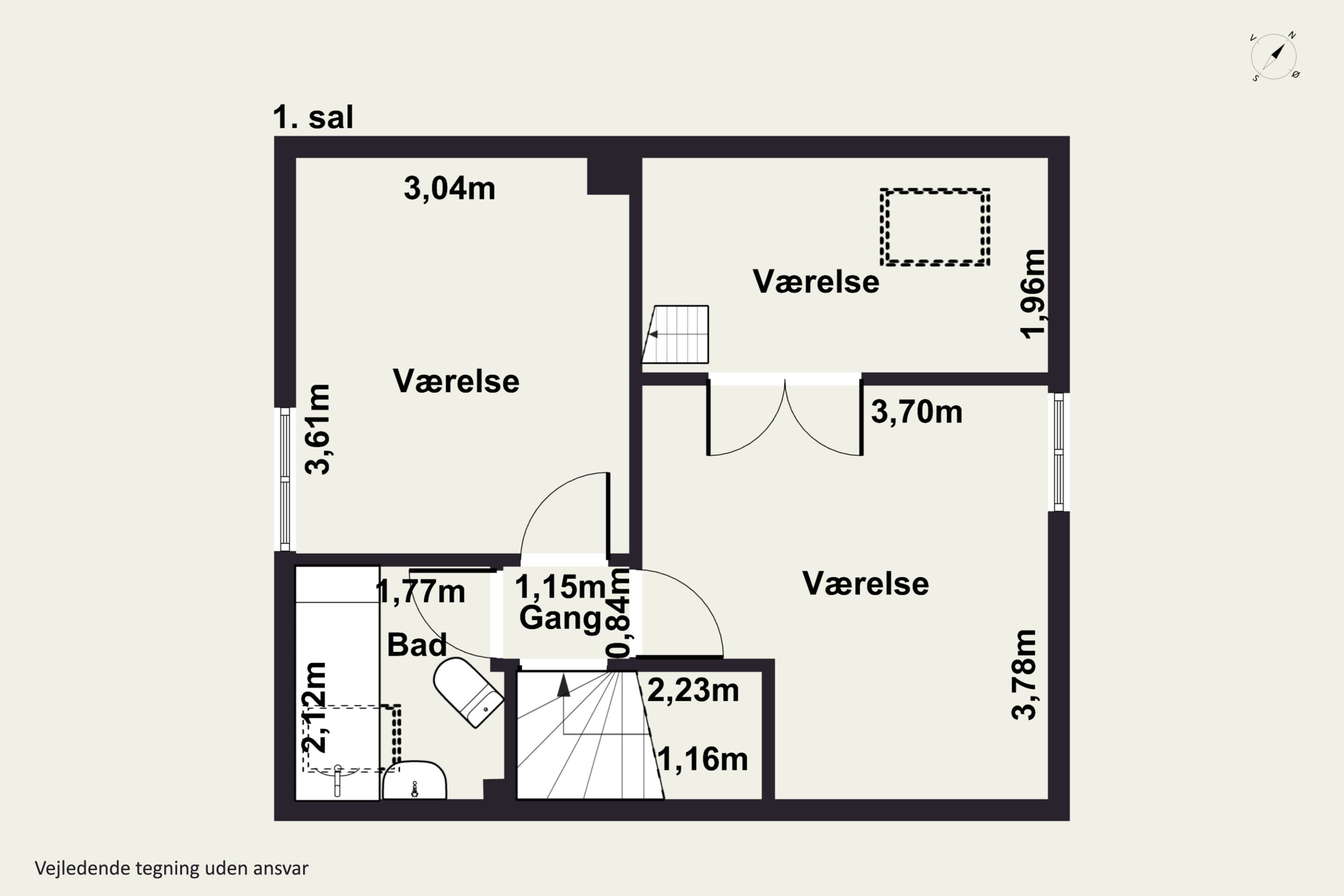 Plantegninger billede af Tornebakken 45, 2830 Virum