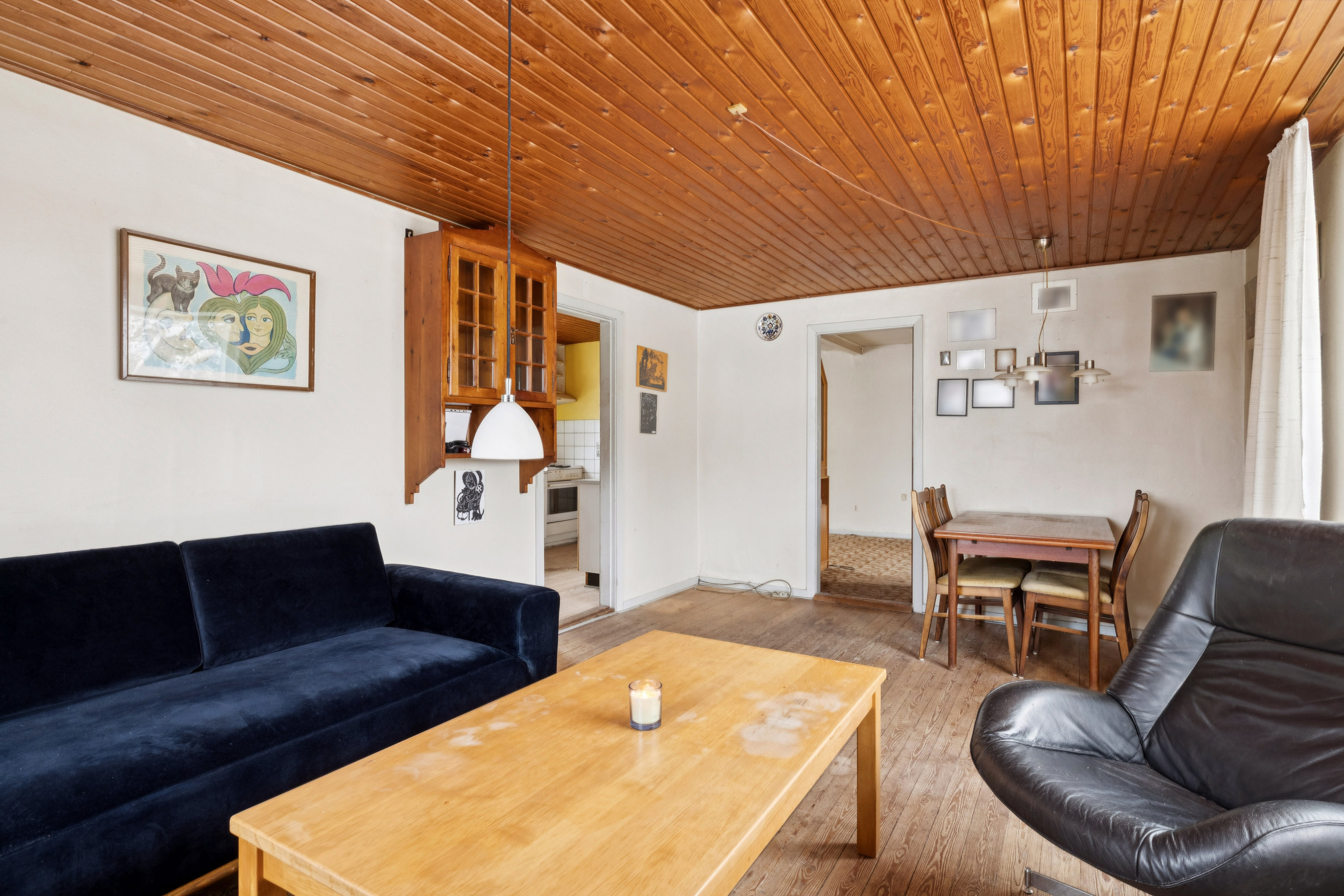 Fremhævet stue billede i fuldskærmstilstand. Billede af Ramtenvej 12, 8581 Nimtofte