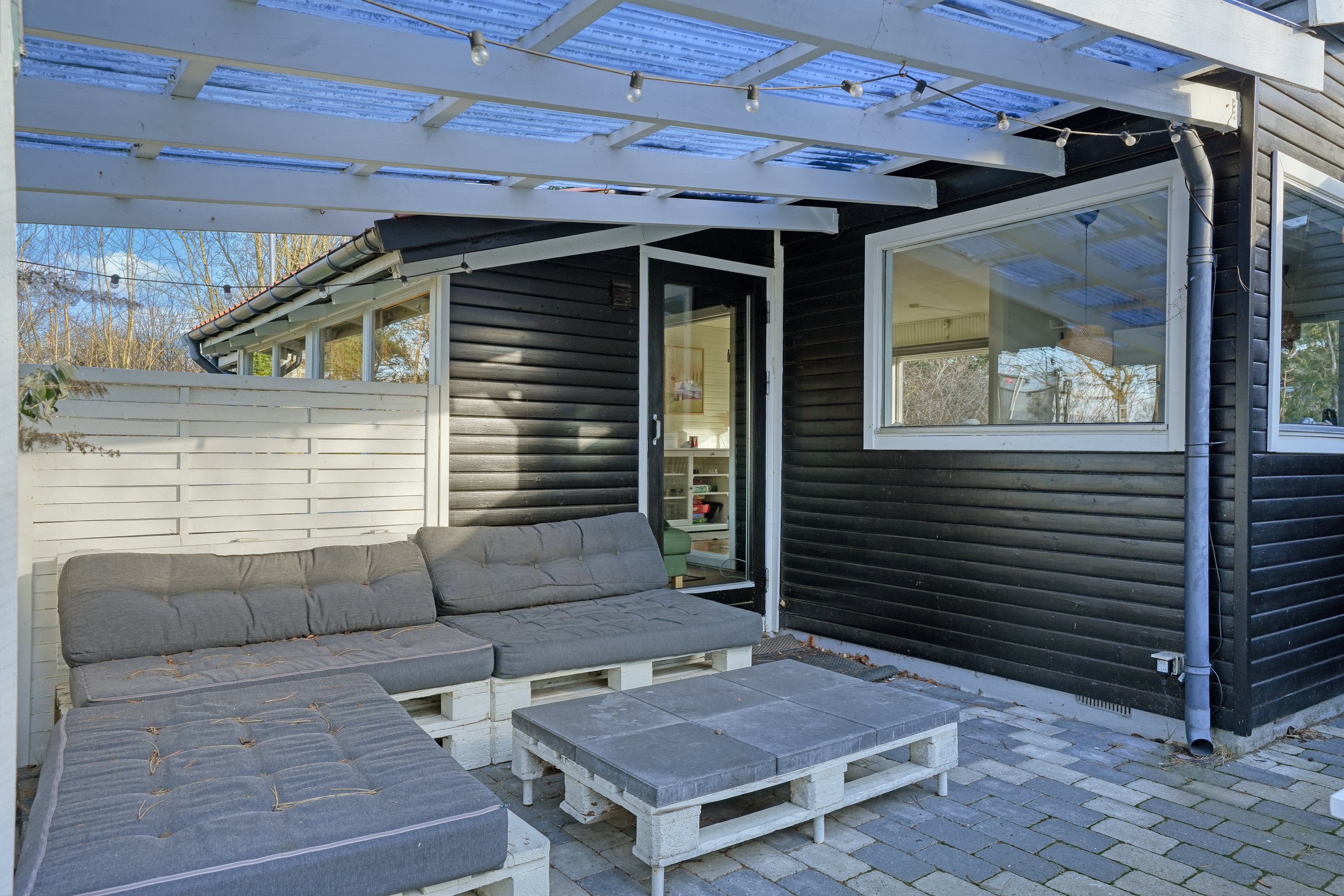 Fremhævet terrasse billede i fuldskærmstilstand. Billede af Nyrup Plantagevej 2, Nyrup, 4500 Nykøbing Sj