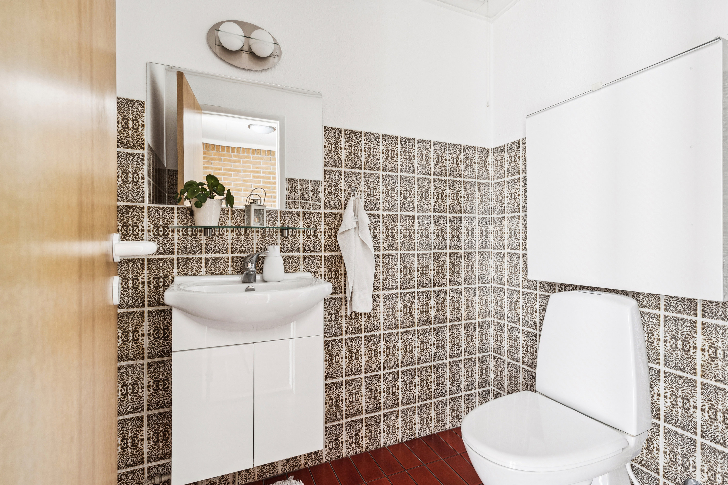 Fremhævet badeværelse billede i fuldskærmstilstand. Billede af Hyldevej 7, 8930 Randers NØ