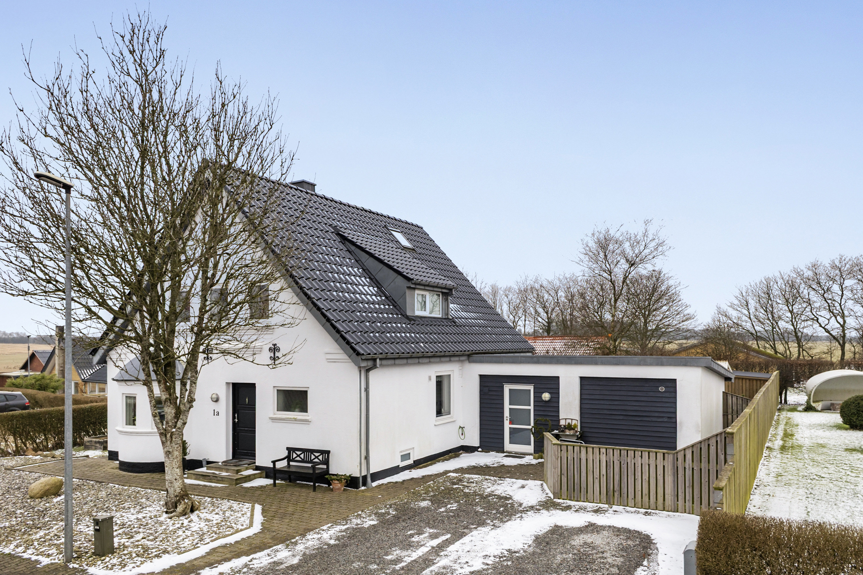 Fremhævet ejendommen billede i fuldskærmstilstand. Billede af Stensbækvej 1A, Arnum, 6510 Gram