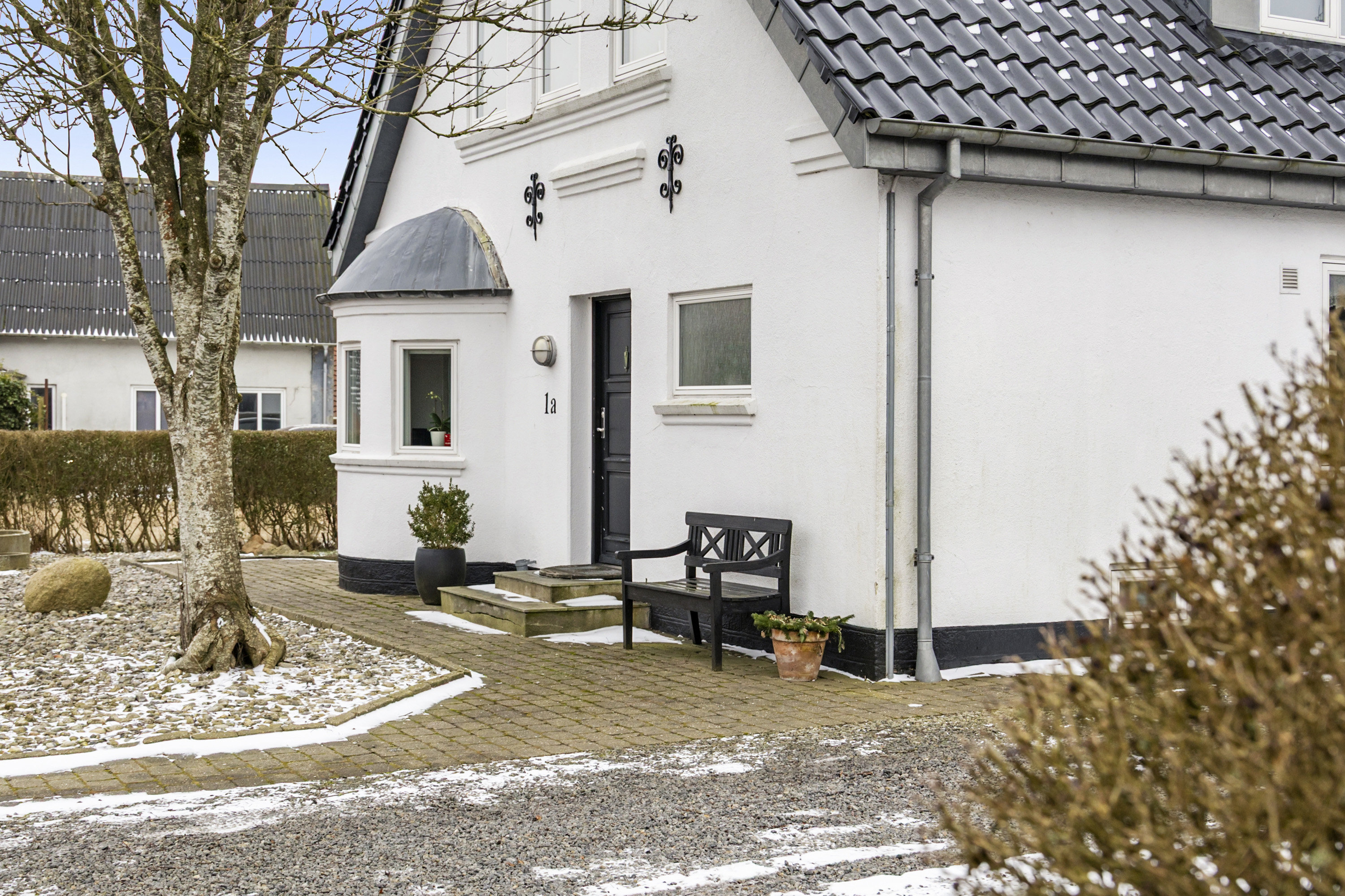 Fremhævet ejendommen billede i fuldskærmstilstand. Billede af Stensbækvej 1A, Arnum, 6510 Gram