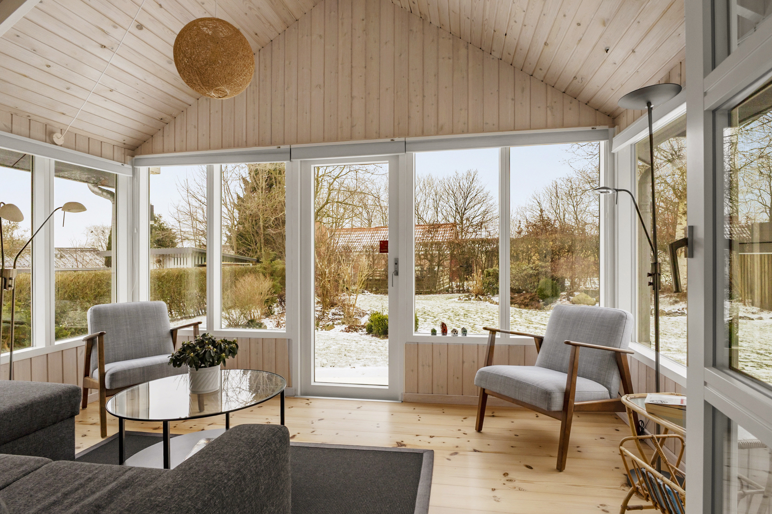 Fremhævet stue billede i fuldskærmstilstand. Billede af Stensbækvej 1A, Arnum, 6510 Gram