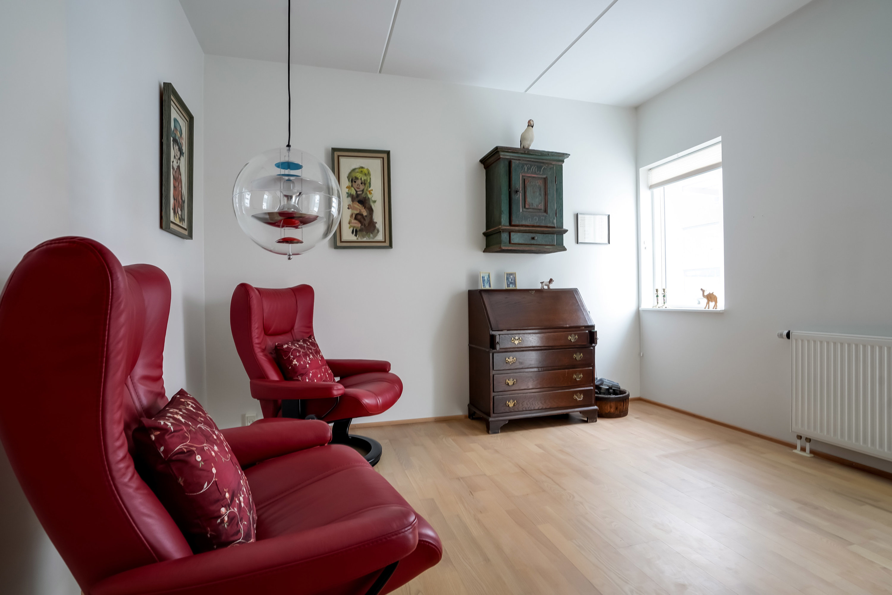 Fremhævet stue billede i fuldskærmstilstand. Billede af Promenadebyen 6, 3. th., 5000 Odense C