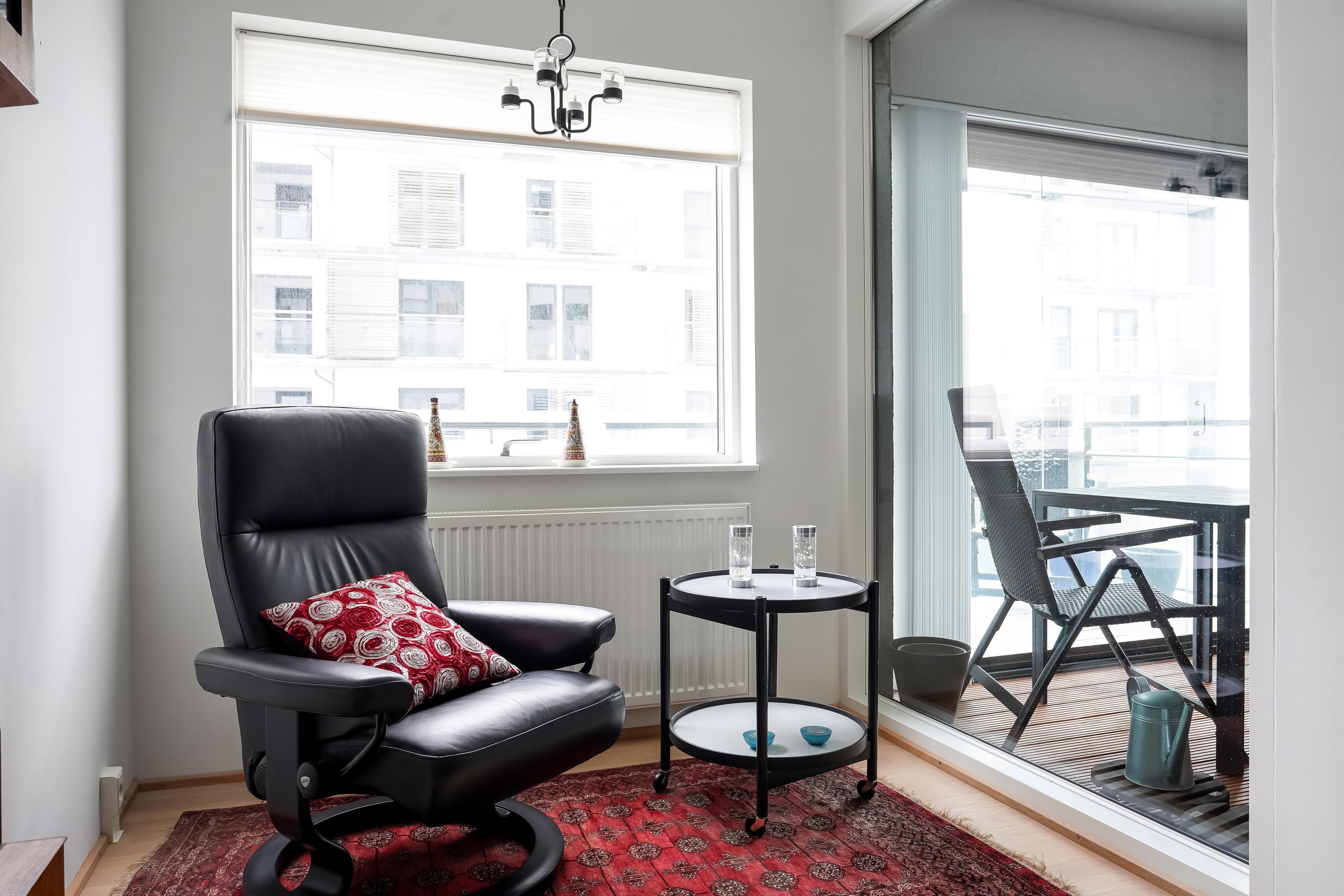 Fremhævet stue billede i fuldskærmstilstand. Billede af Promenadebyen 6, 3. th., 5000 Odense C