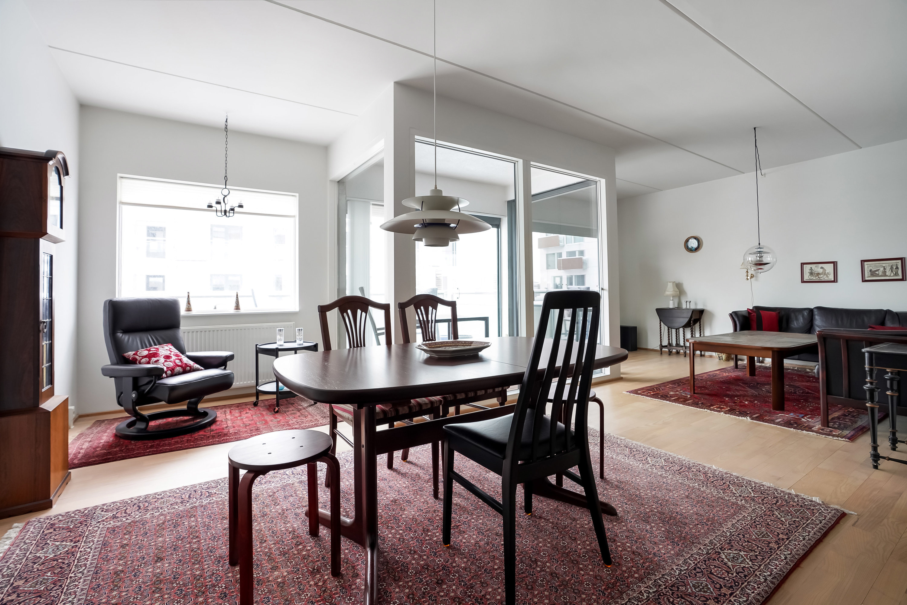 Fremhævet stue billede i fuldskærmstilstand. Billede af Promenadebyen 6, 3. th., 5000 Odense C