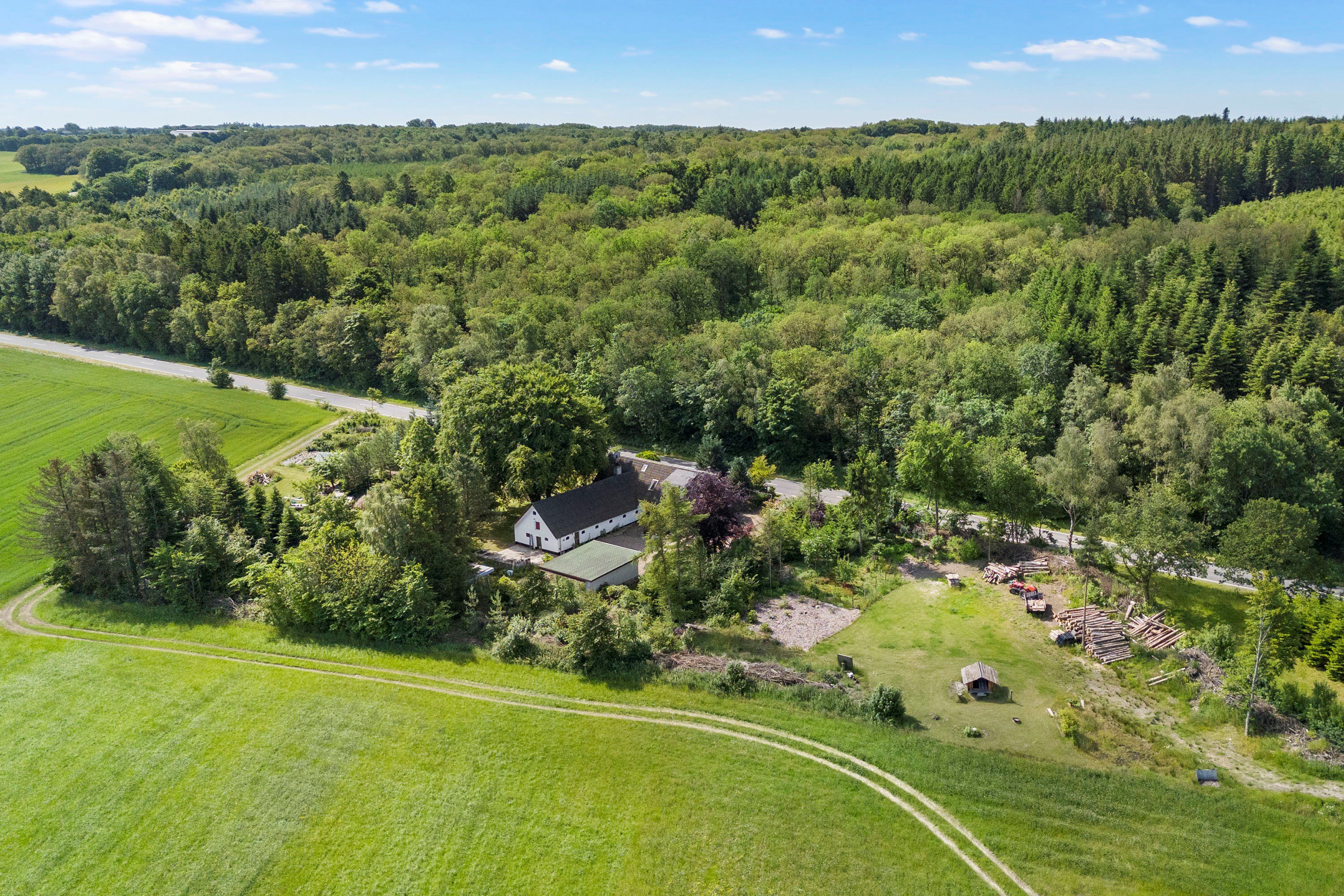 Fremhævet  billede i fuldskærmstilstand. Billede af Skatskovvej 35, Guldager, 9620 Aalestrup