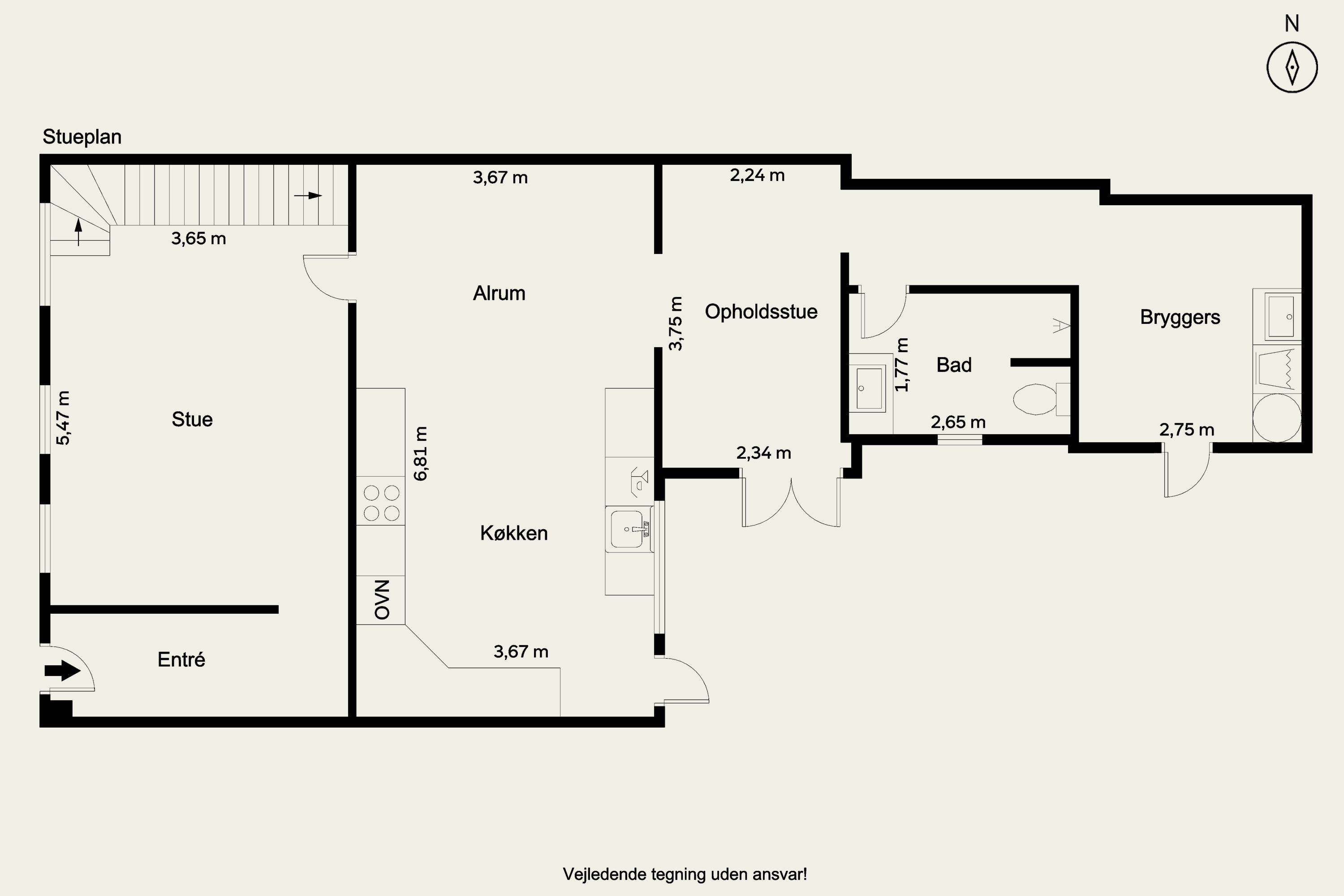 Plantegninger billede af Hunderupvej 106, 5230 Odense M