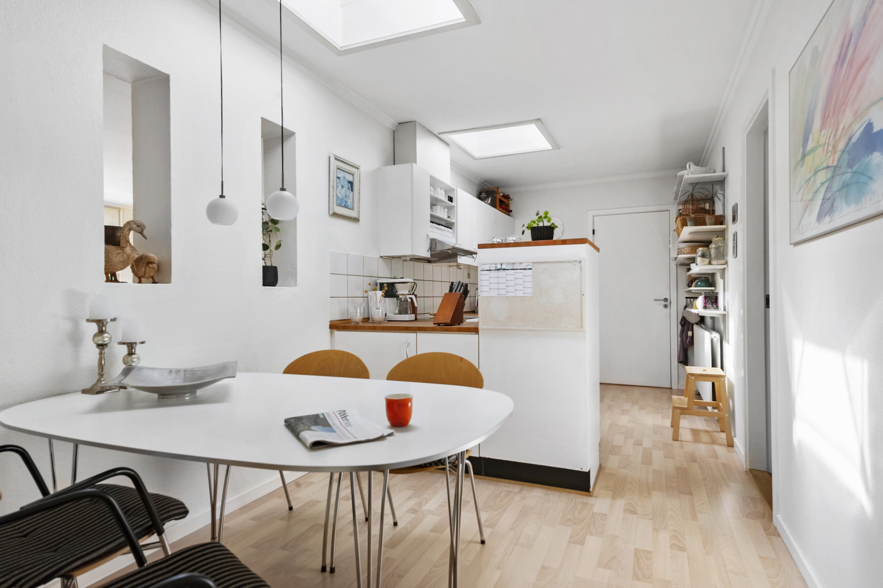 Fremhævet spisekøkken billede i fuldskærmstilstand. Billede af Stampmøllevej 1A, 8300 Odder