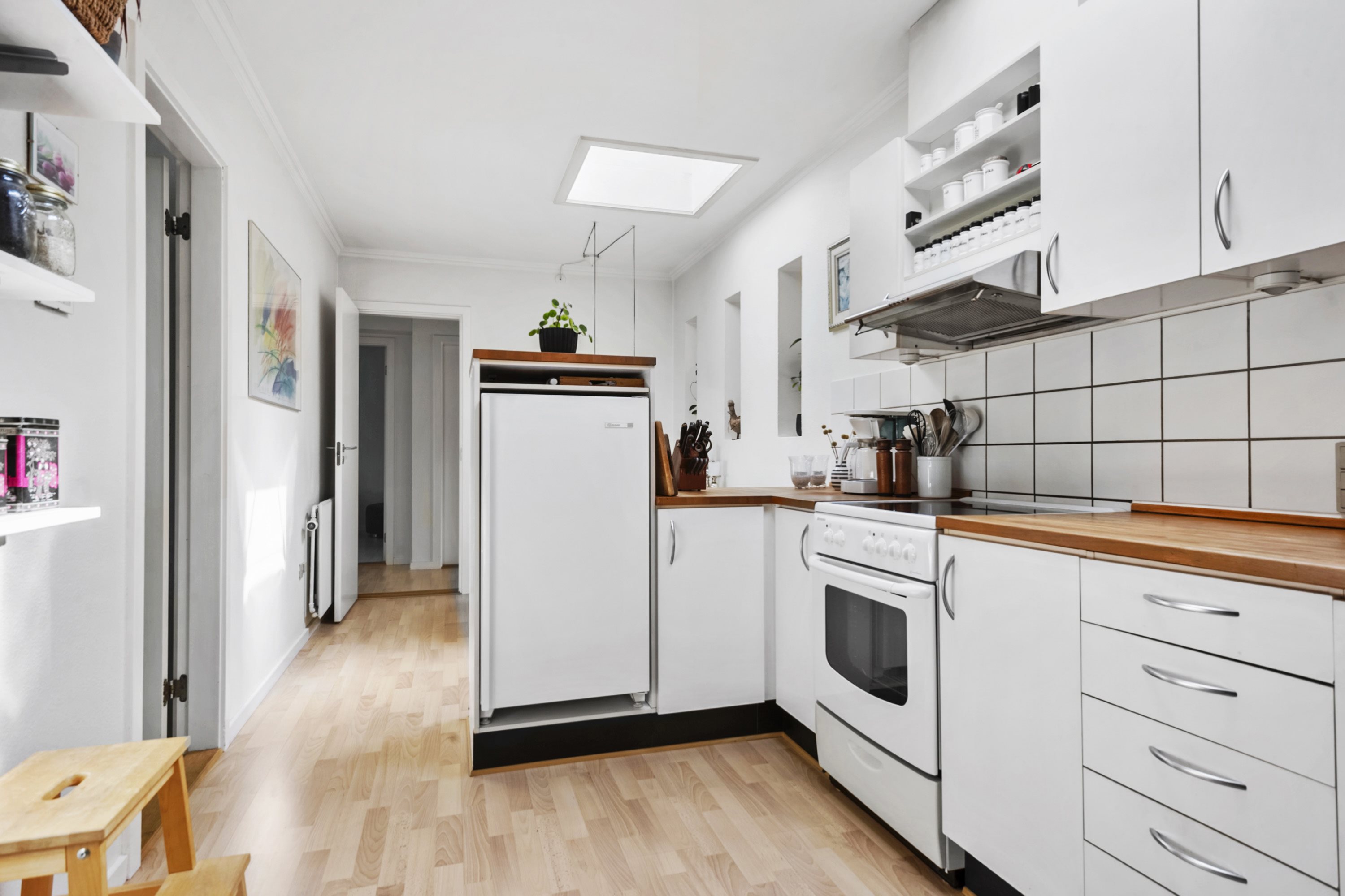 Fremhævet køkken billede i fuldskærmstilstand. Billede af Stampmøllevej 1A, 8300 Odder