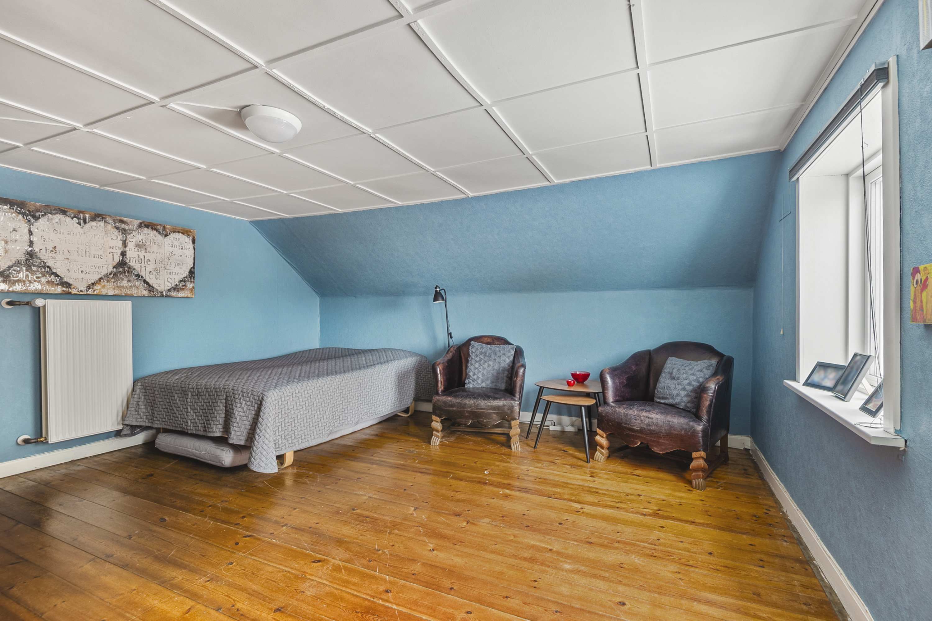 Fremhævet soveværelse billede i fuldskærmstilstand. Billede af Uhrevej 3, 6862 Tistrup