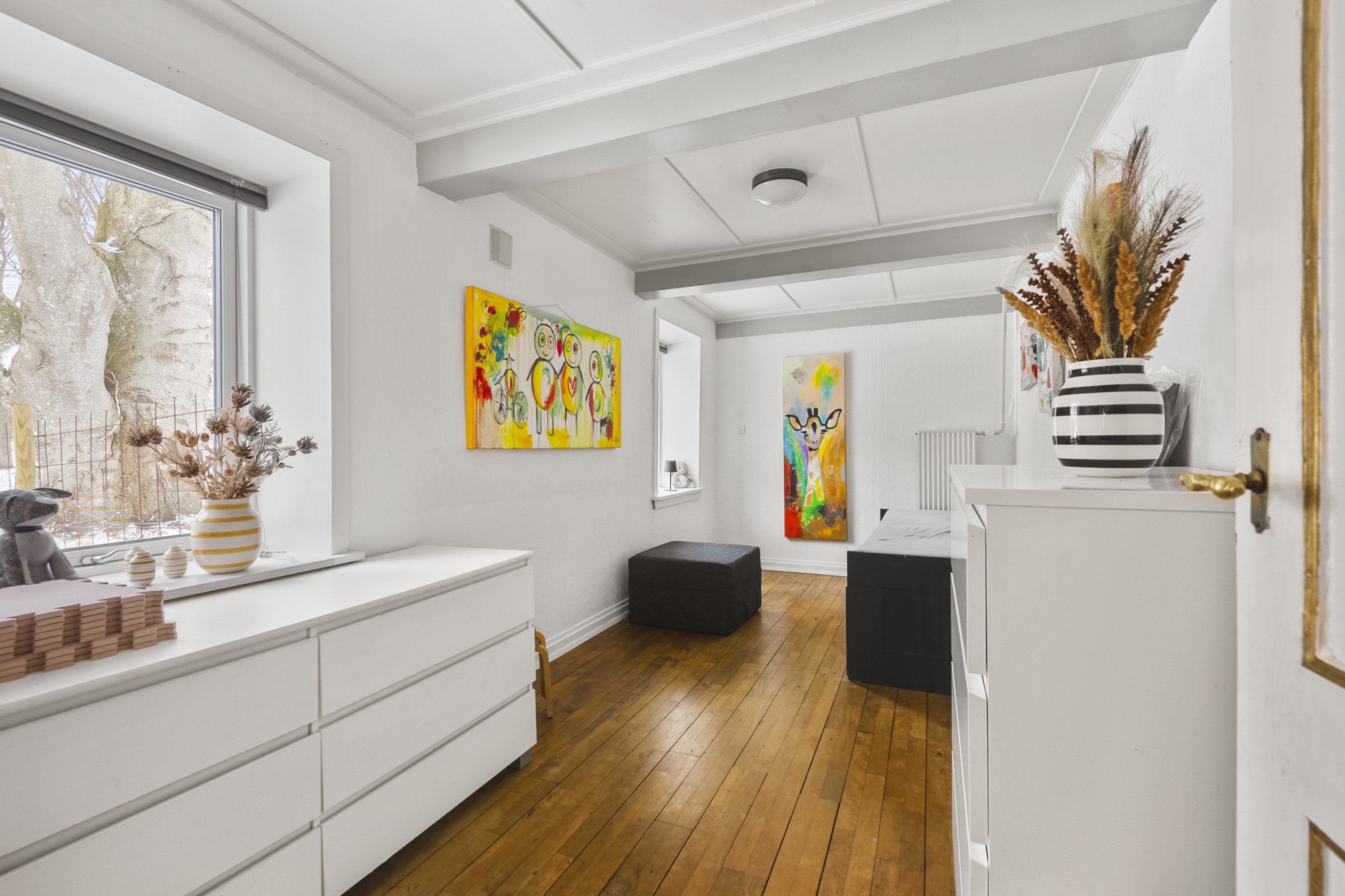 Fremhævet soveværelse billede i fuldskærmstilstand. Billede af Uhrevej 3, 6862 Tistrup