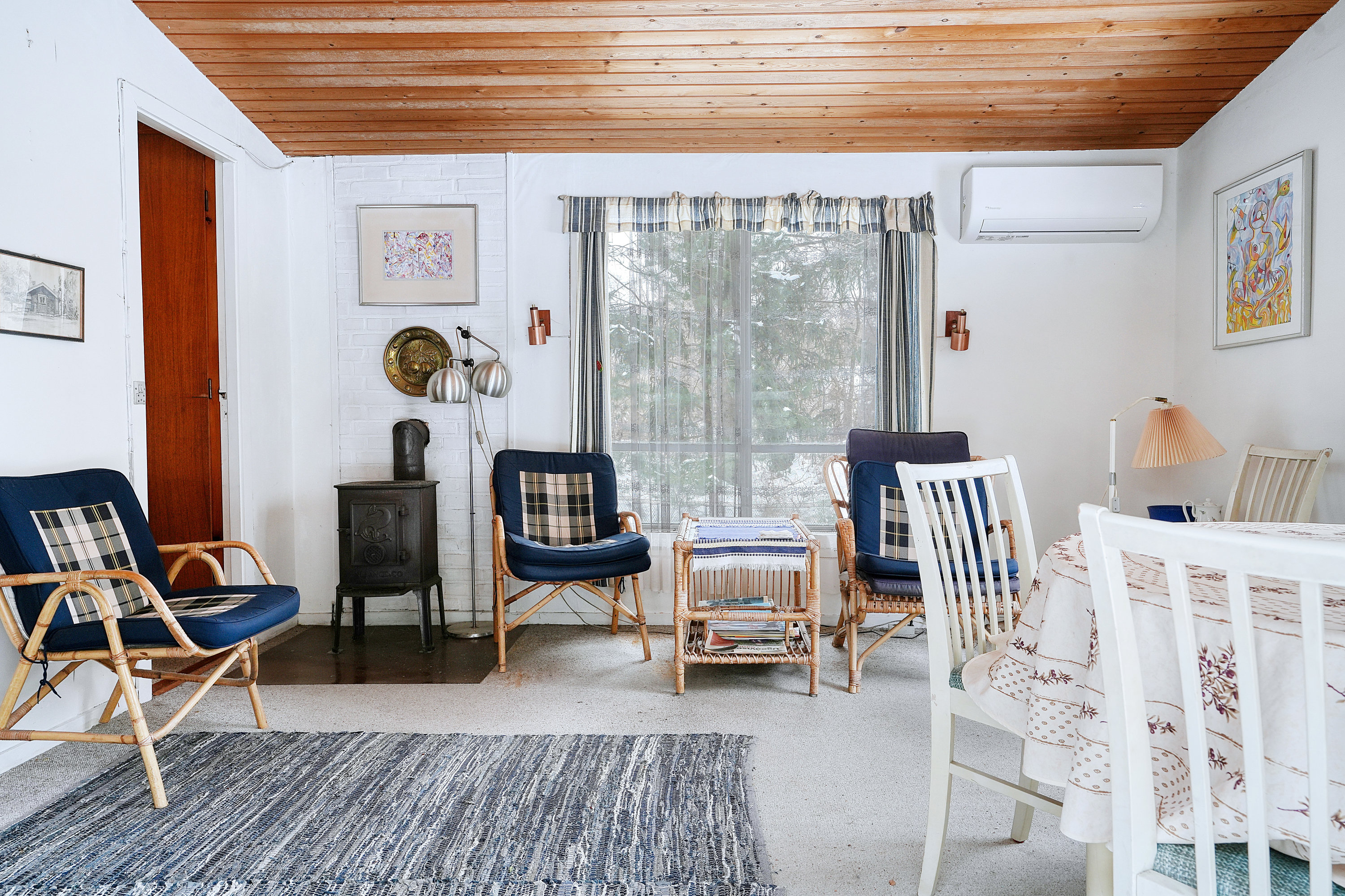 Fremhævet stue billede i fuldskærmstilstand. Billede af Elvervangen 3, 4500 Nykøbing Sj