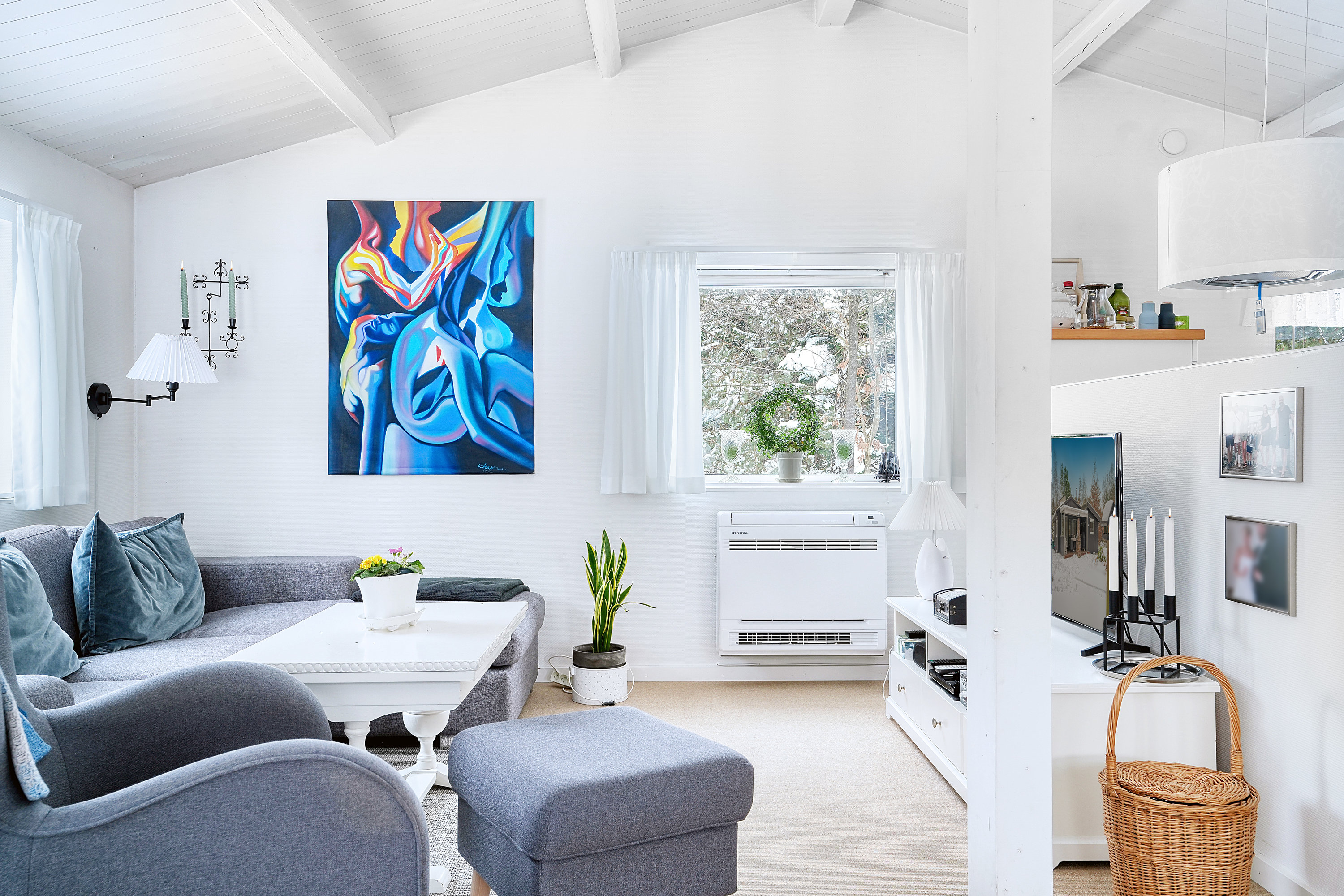 Fremhævet stue billede i fuldskærmstilstand. Billede af Kratkrogen 2, 4500 Nykøbing Sj