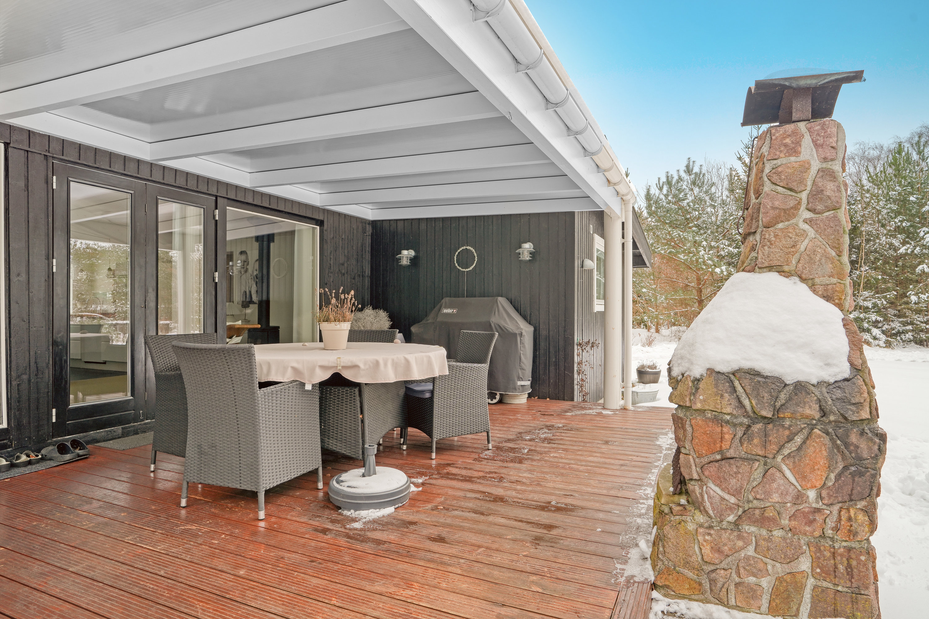 Fremhævet terrasse billede i fuldskærmstilstand. Billede af Kratkrogen 2, 4500 Nykøbing Sj